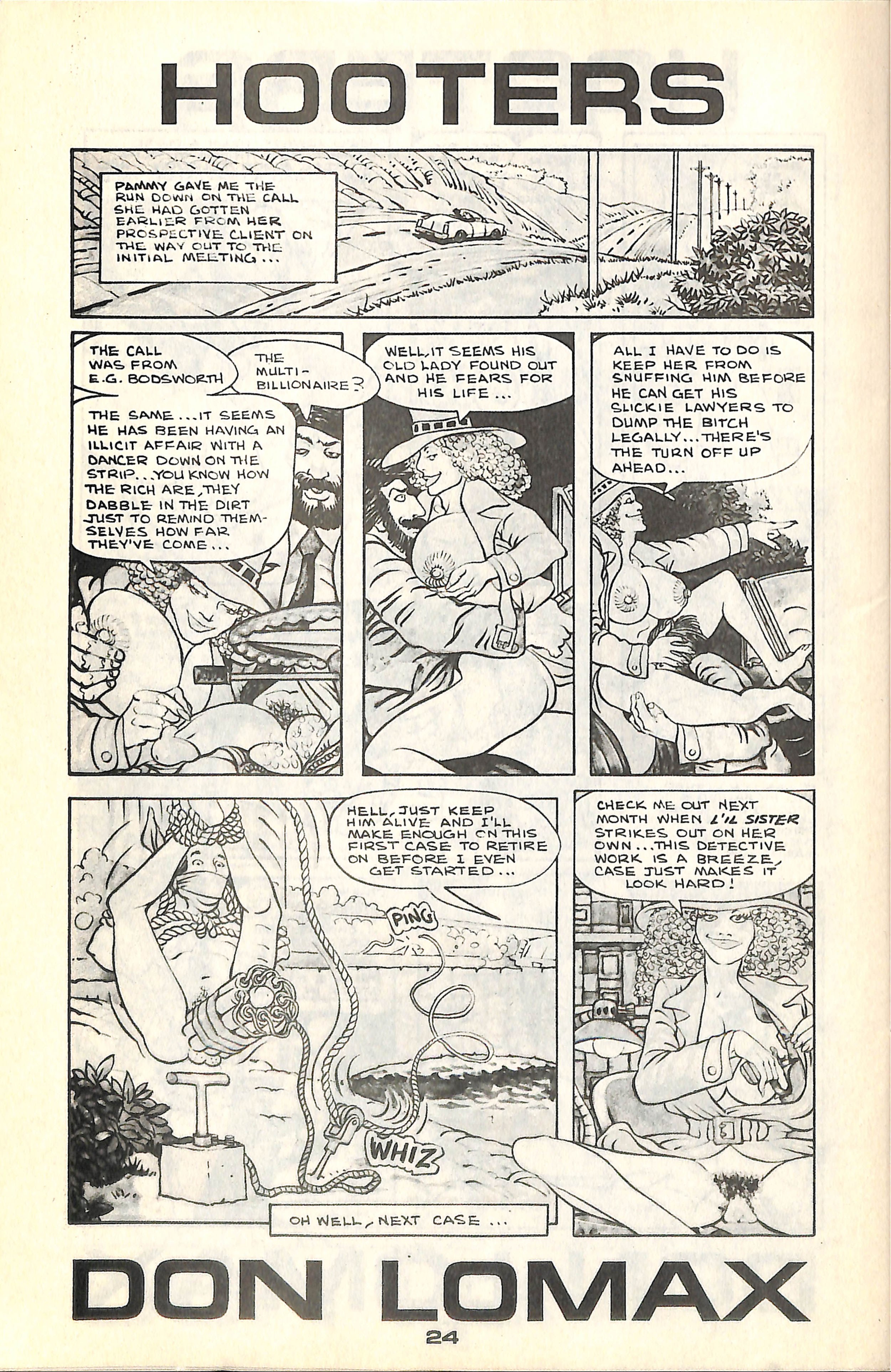 Read online Hooters comic -  Issue #6 - 31