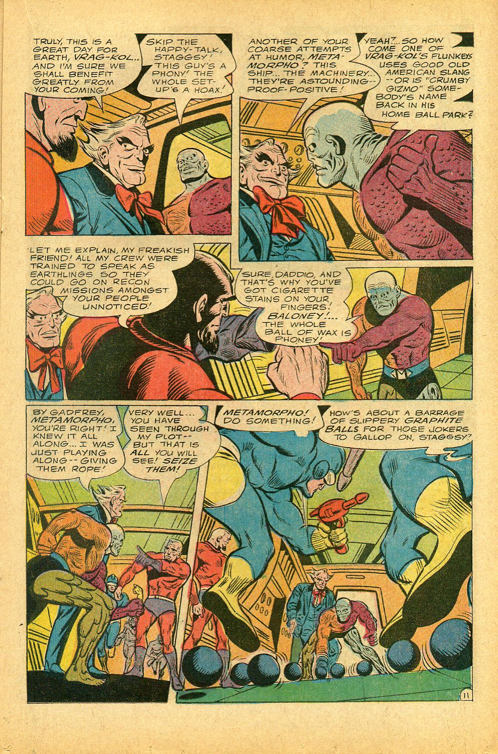 Read online Metamorpho comic -  Issue #11 - 17