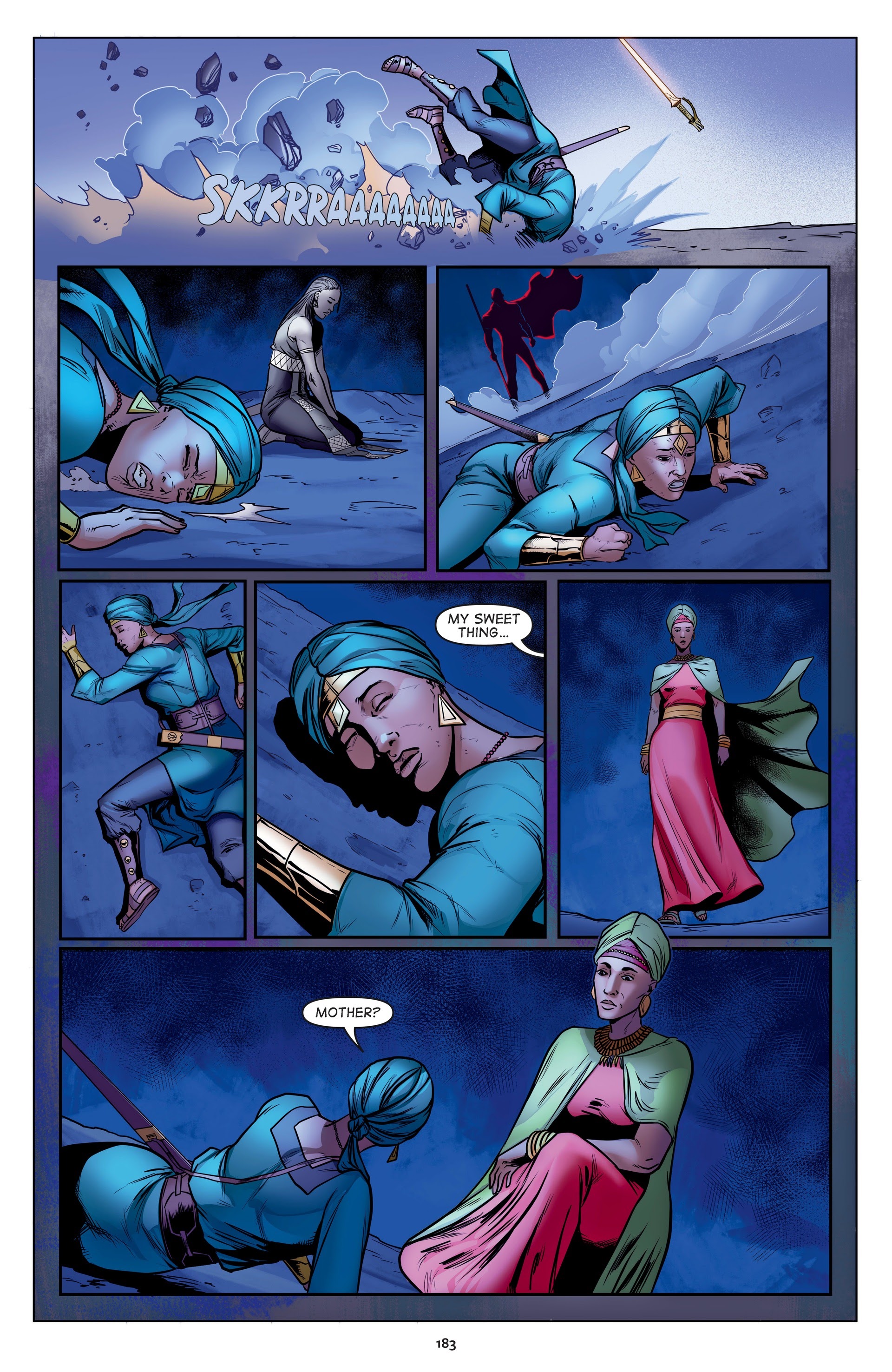 Read online Malika: Warrior Queen comic -  Issue # TPB 2 (Part 2) - 85
