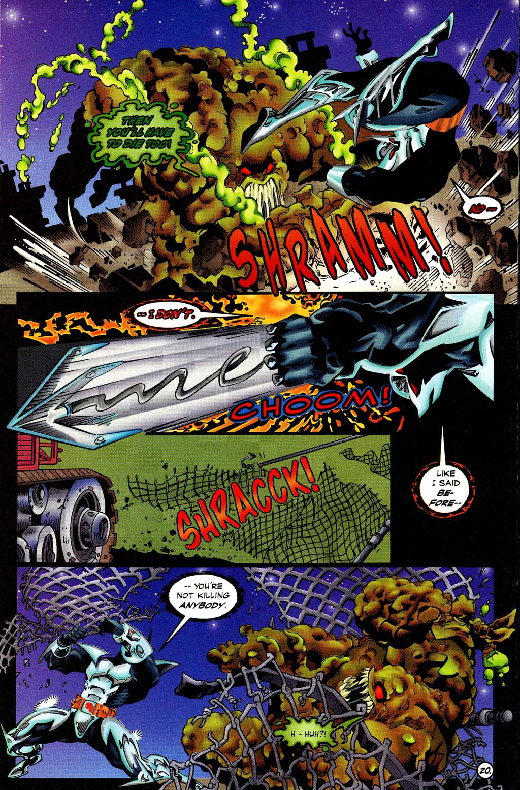 Read online The New Shadowhawk comic -  Issue #2 - 22