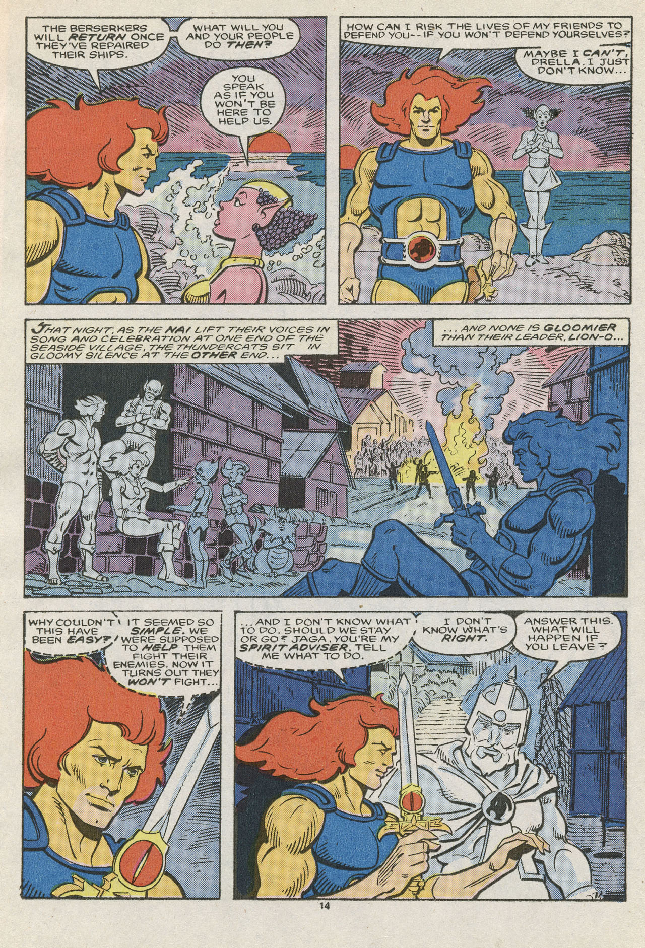 Read online ThunderCats (1985) comic -  Issue #12 - 20