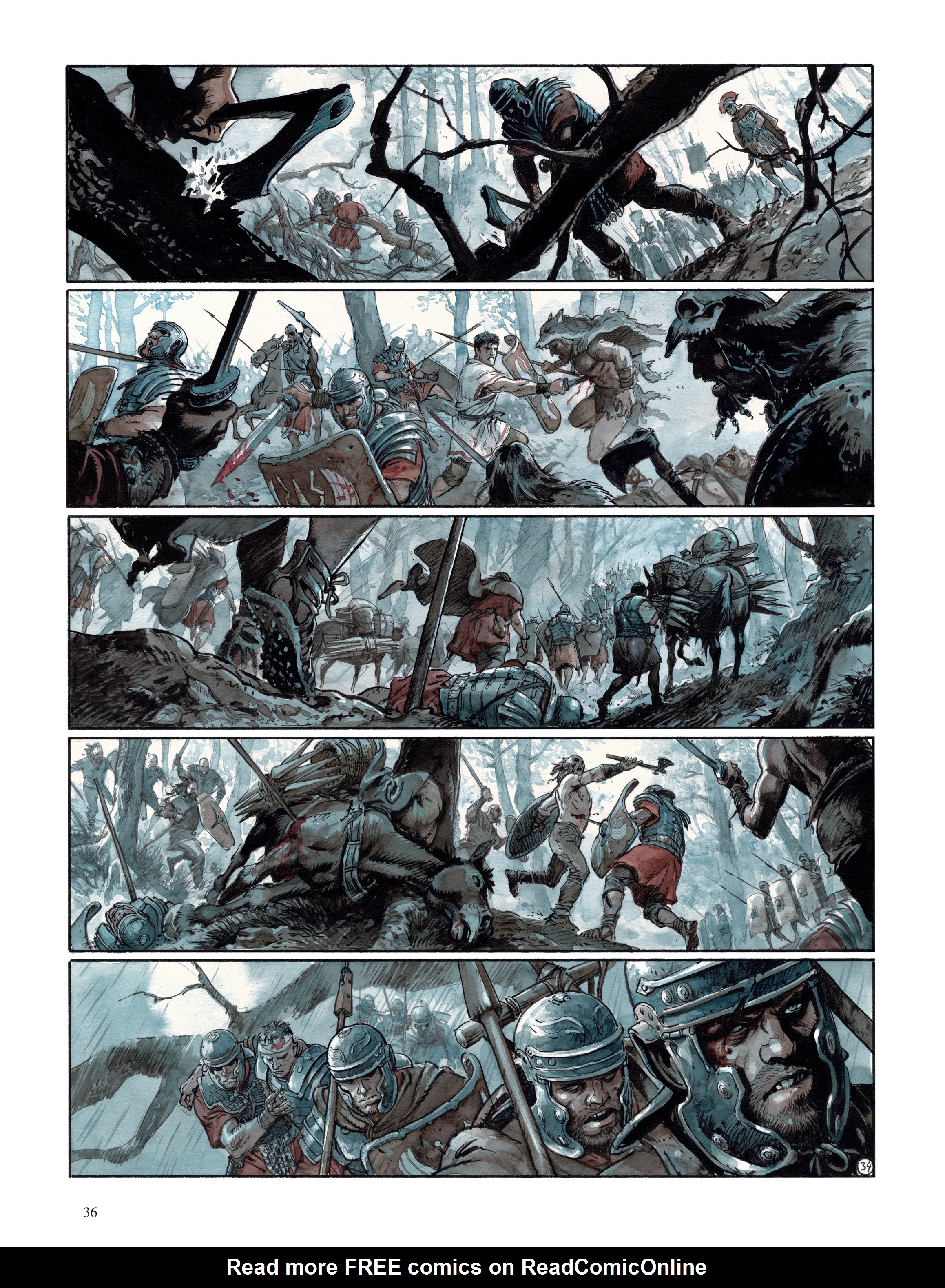 Read online The Eagles of Rome comic -  Issue # TPB 5 - 37