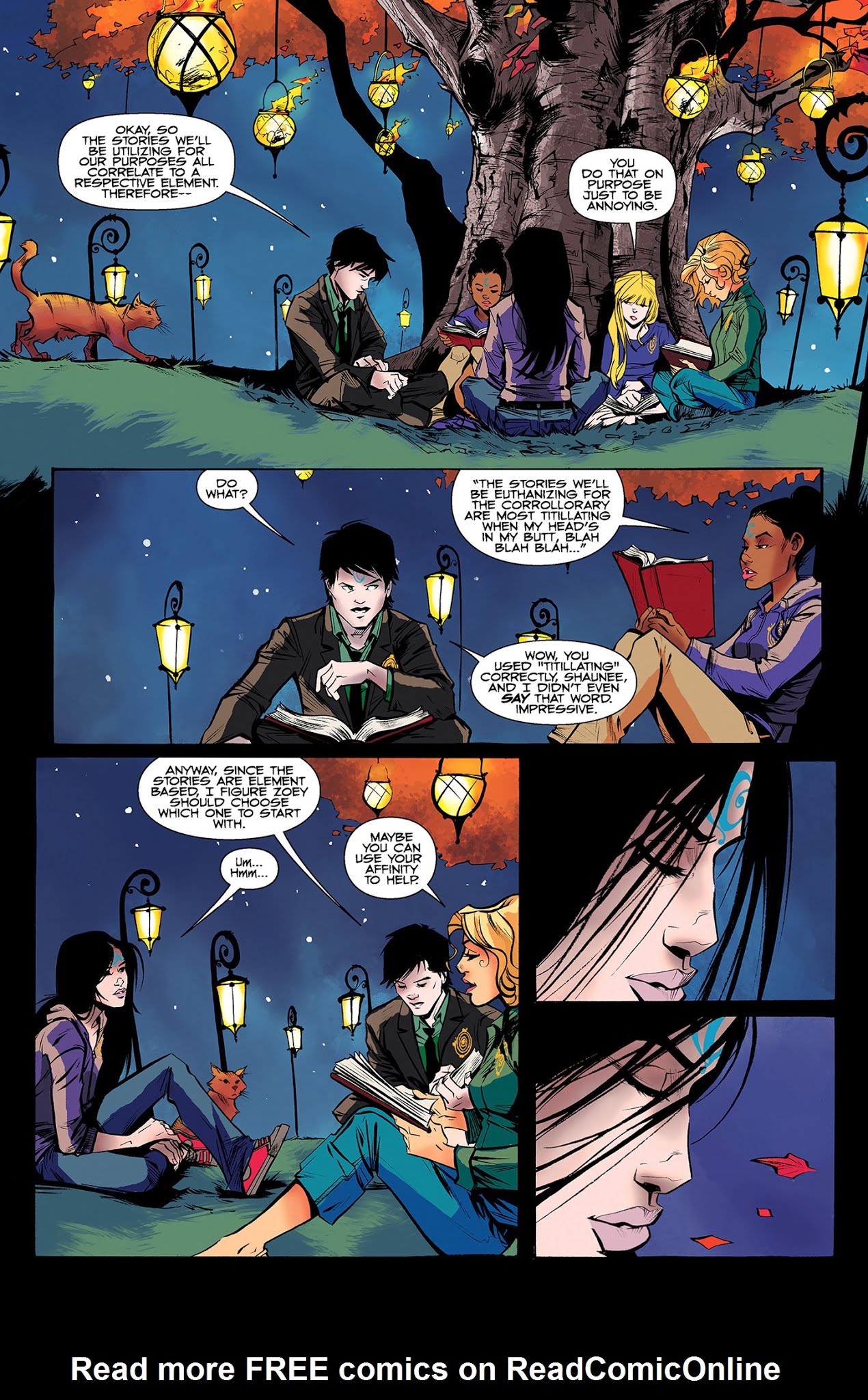 Read online House of Night comic -  Issue #1 - 11