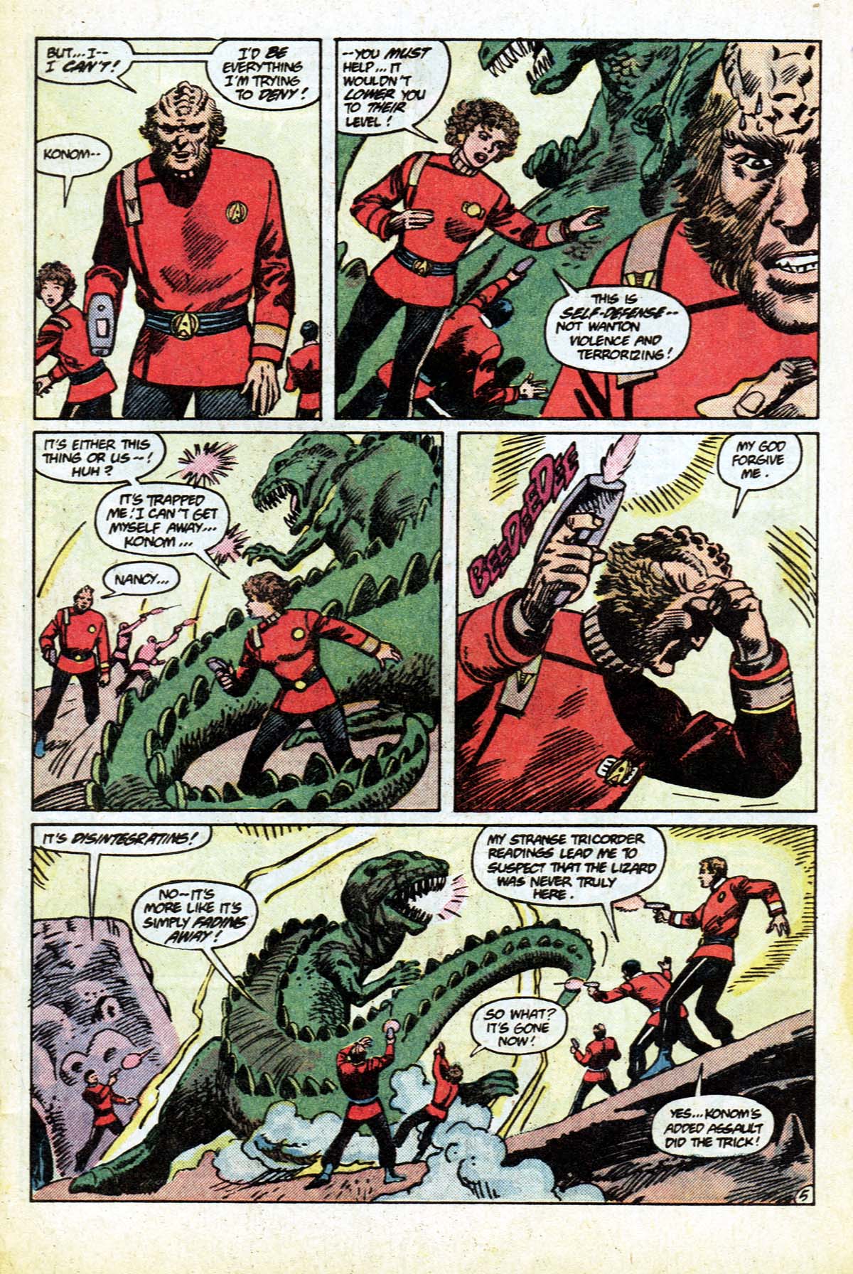 Read online Star Trek (1984) comic -  Issue #43 - 7
