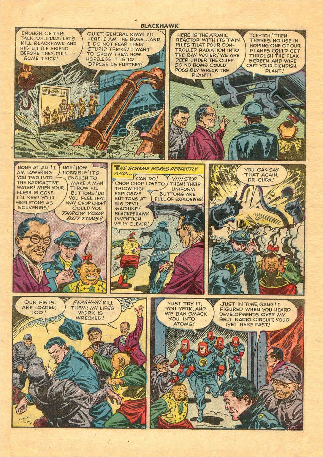 Read online Blackhawk (1957) comic -  Issue #67 - 10