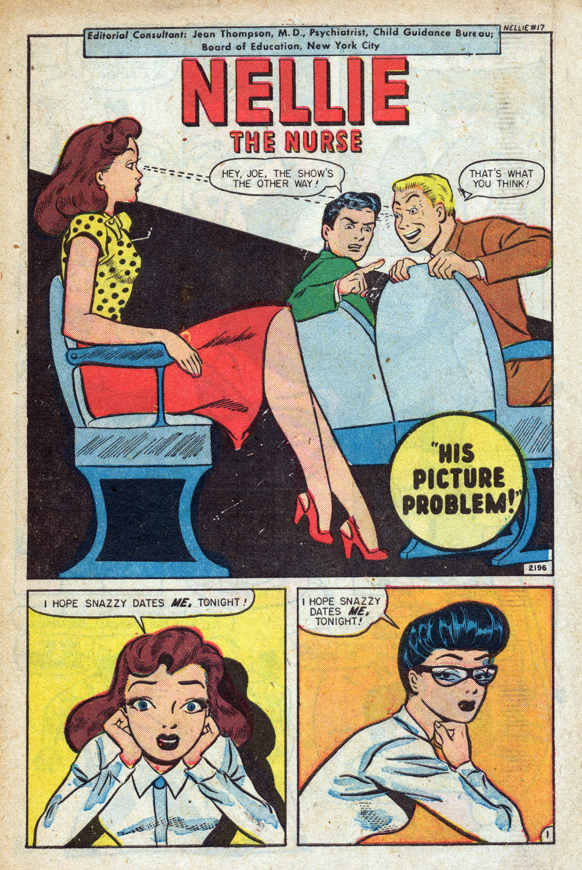 Read online Nellie The Nurse (1945) comic -  Issue #17 - 3