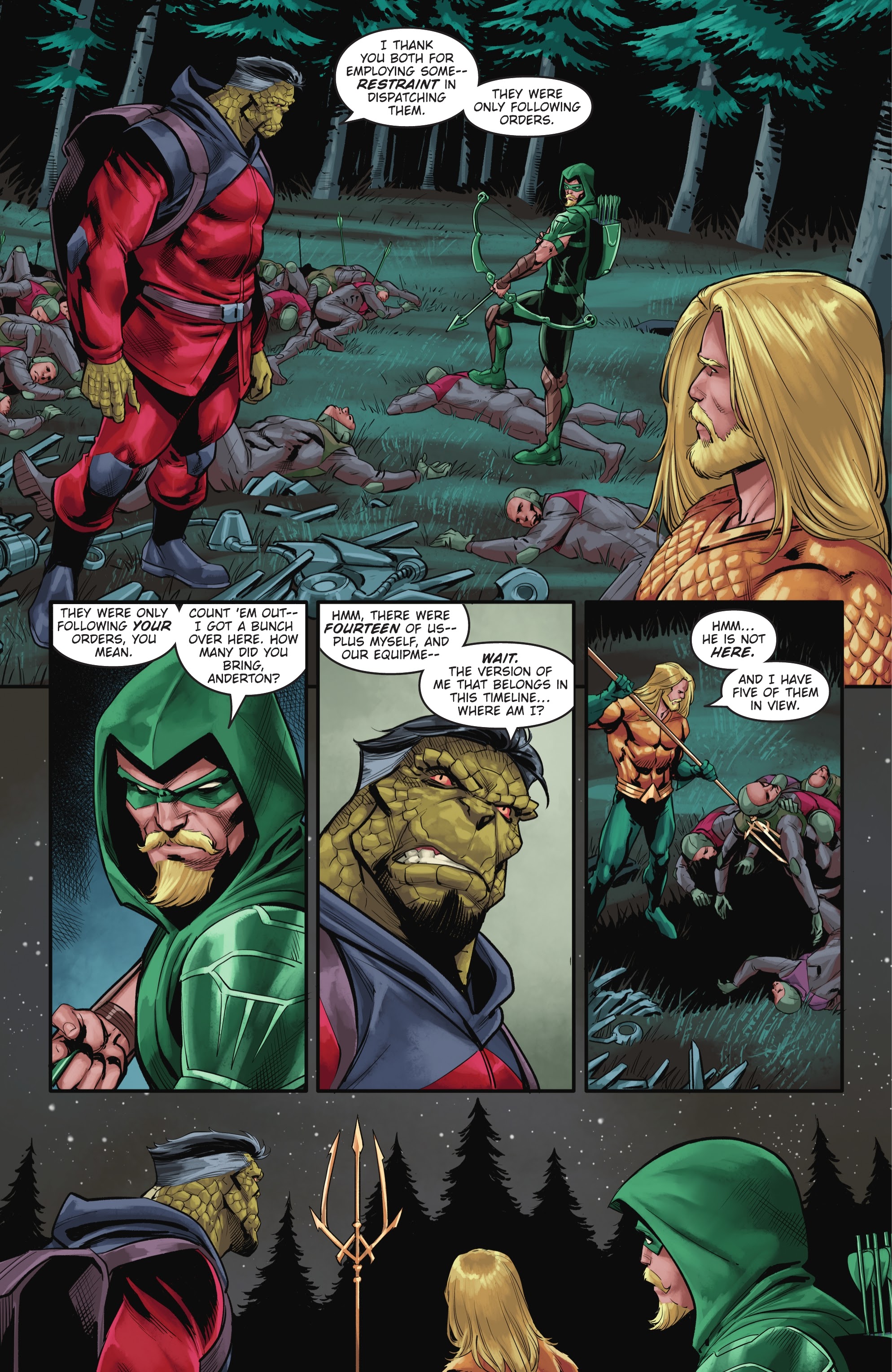 Read online Aquaman/Green Arrow - Deep Target comic -  Issue #6 - 4