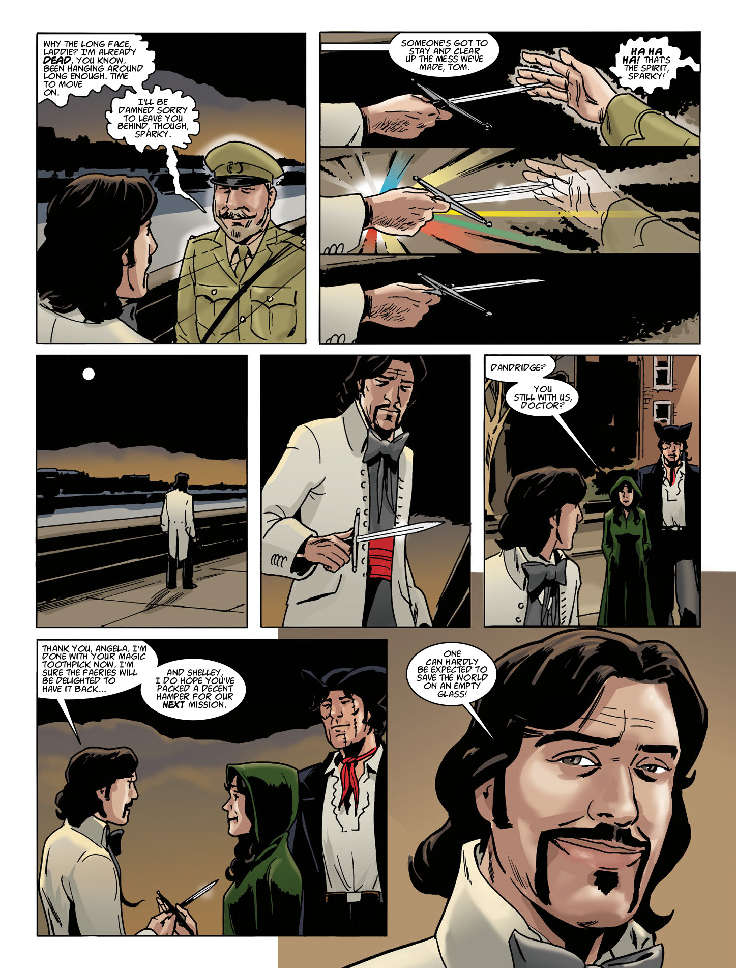 Read online Dandridge: Return of the Chap comic -  Issue # TPB - 113