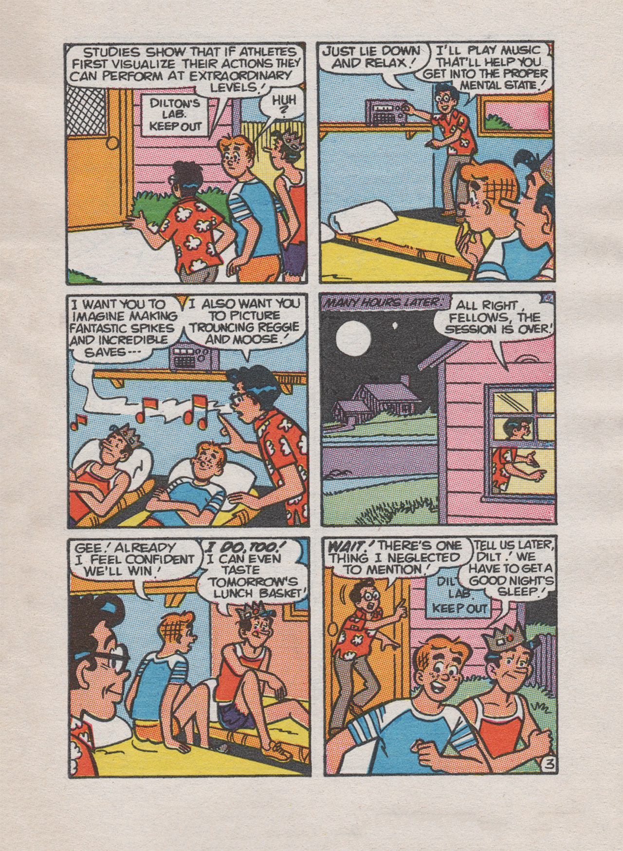 Read online Archie's Story & Game Digest Magazine comic -  Issue #12 - 128