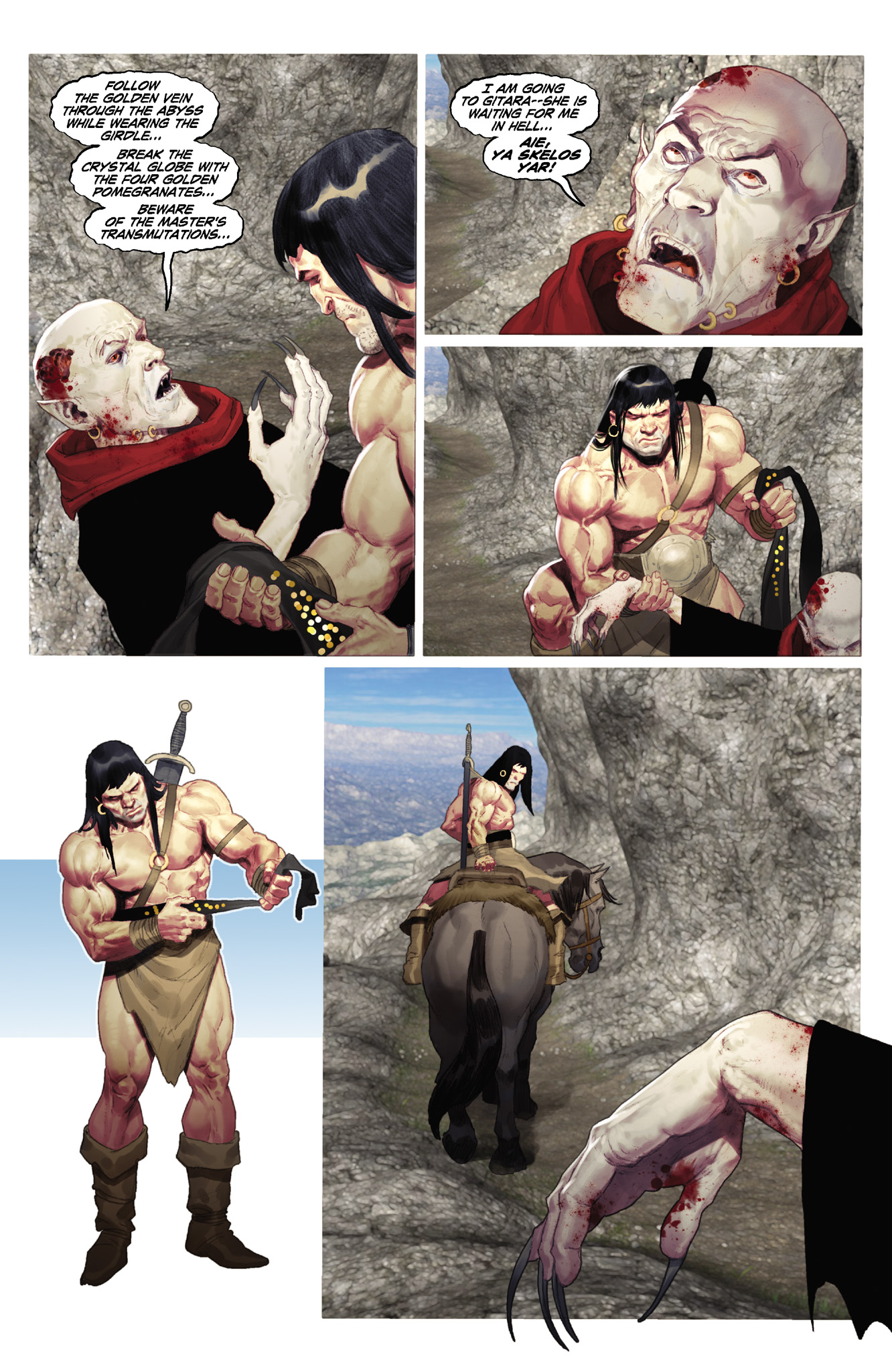 Read online Conan and the People of the Black Circle comic -  Issue #3 - 14