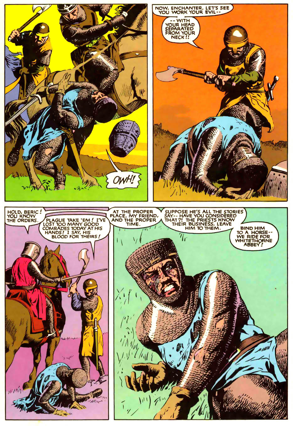 Read online The Black Dragon comic -  Issue #1 - 7