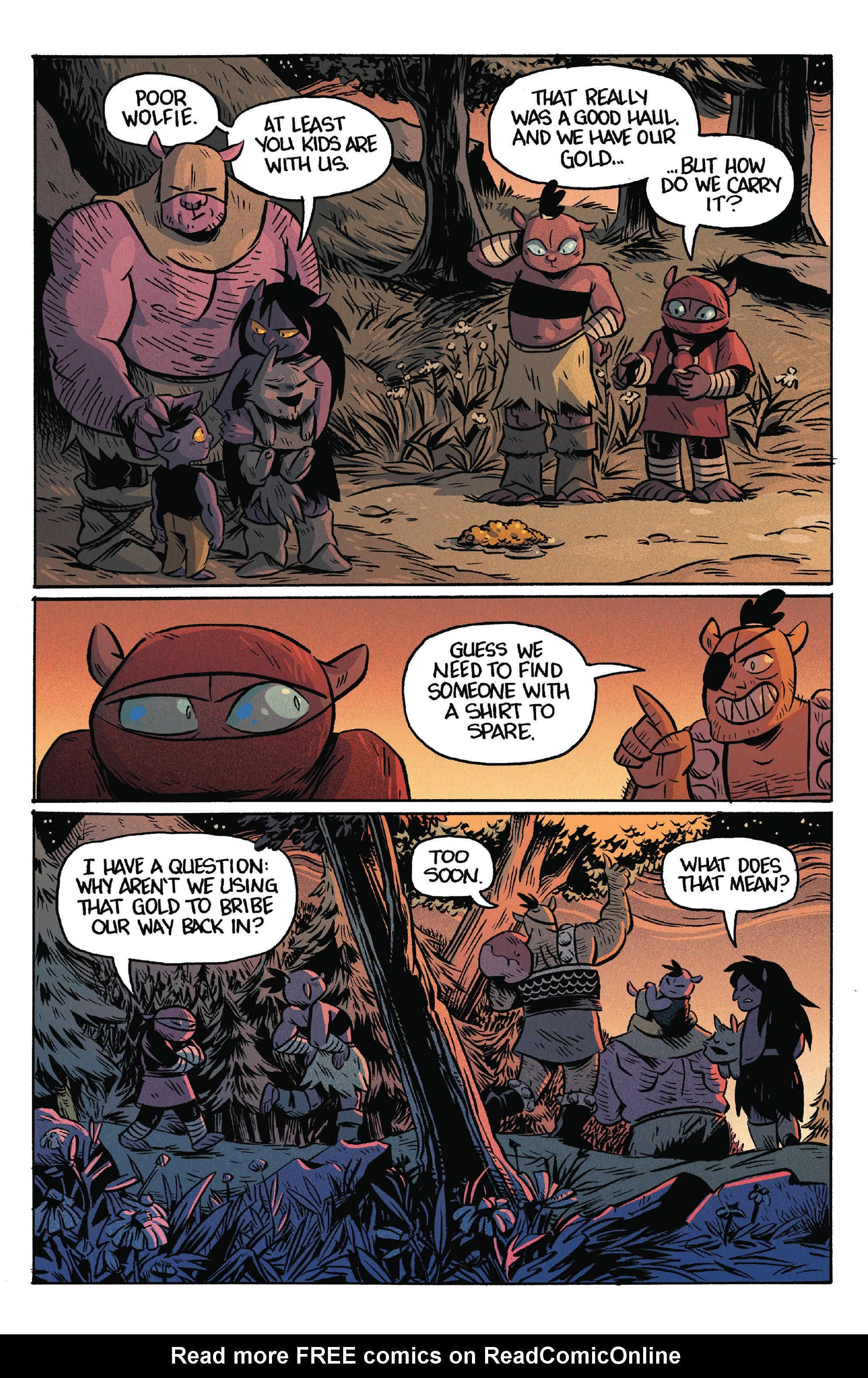 Read online ORCS! comic -  Issue #3 - 5