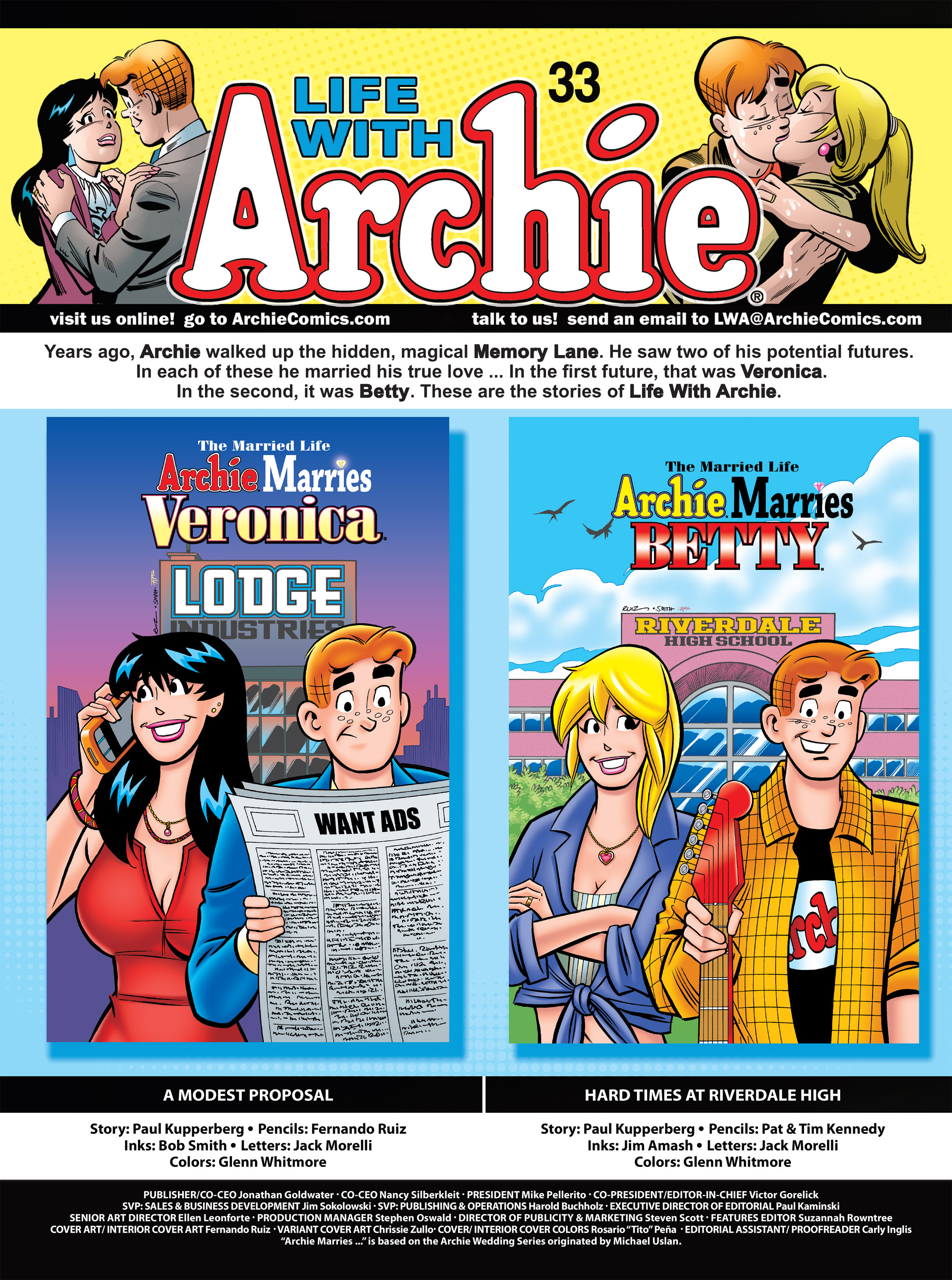Read online Life With Archie (2010) comic -  Issue #33 - 2