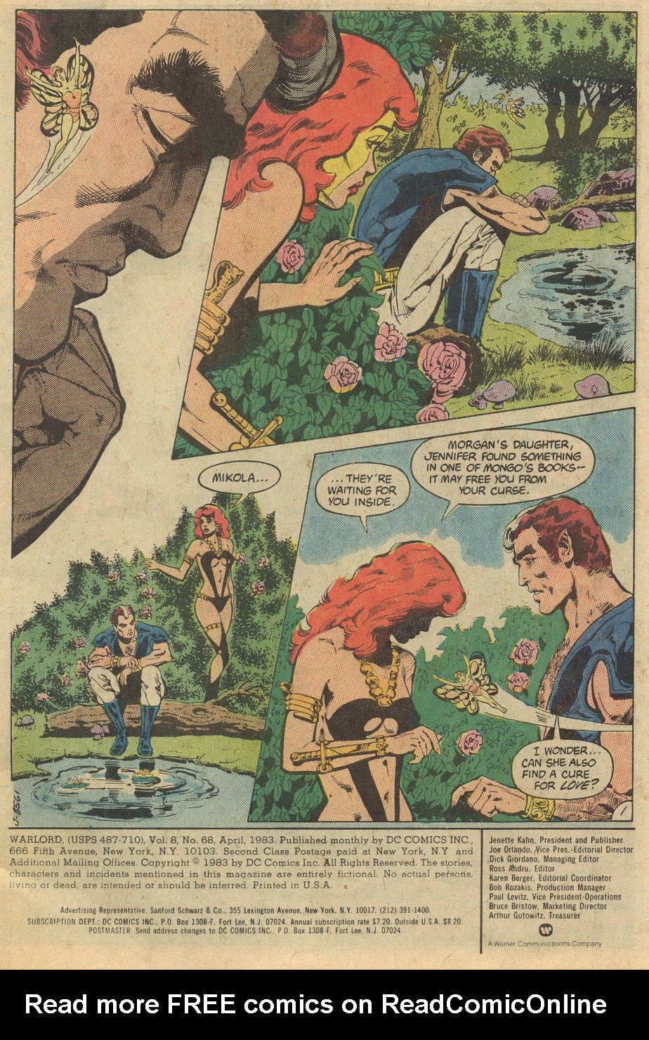 Read online Warlord (1976) comic -  Issue #68 - 2
