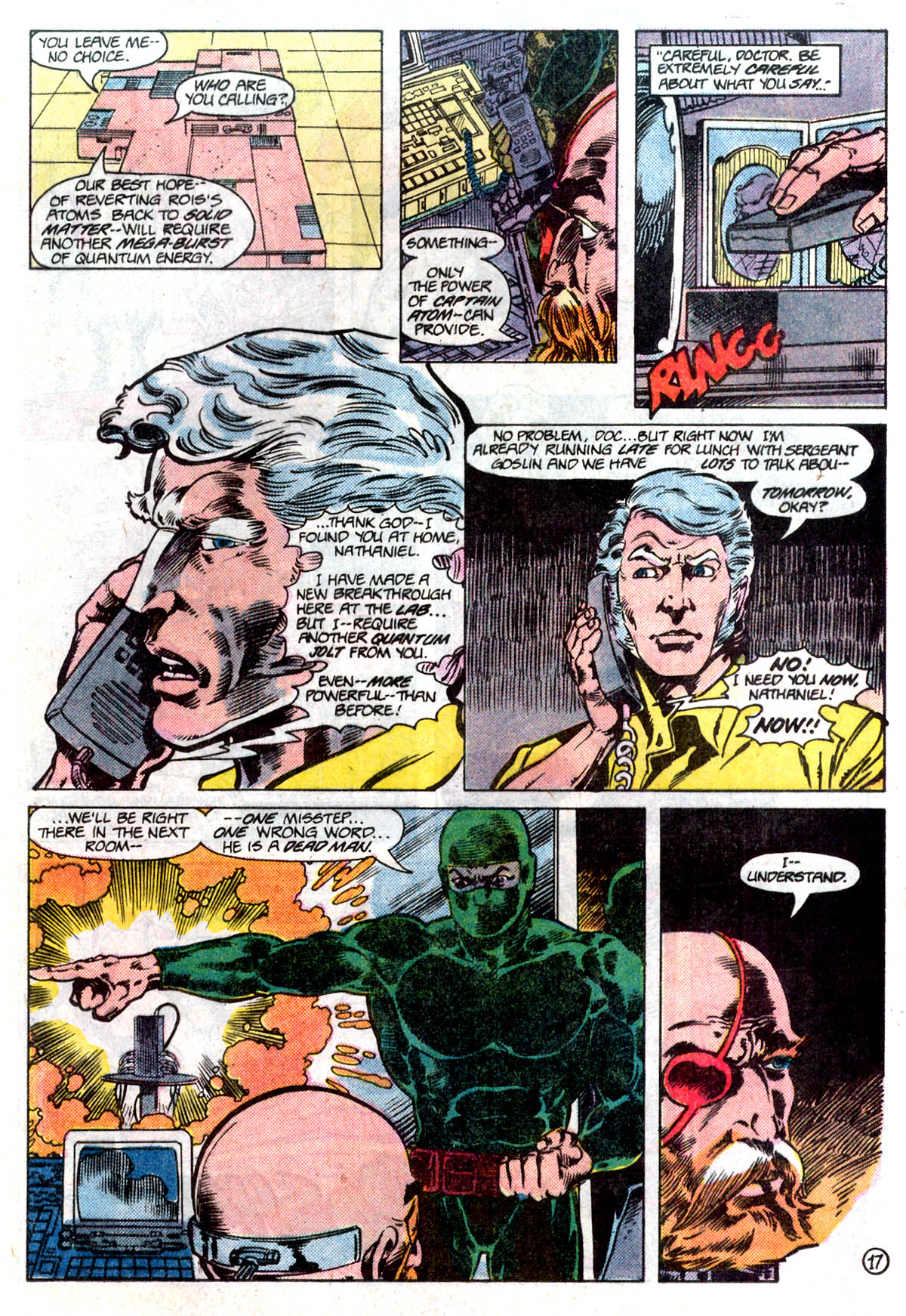 Read online Captain Atom (1987) comic -  Issue #23 - 18
