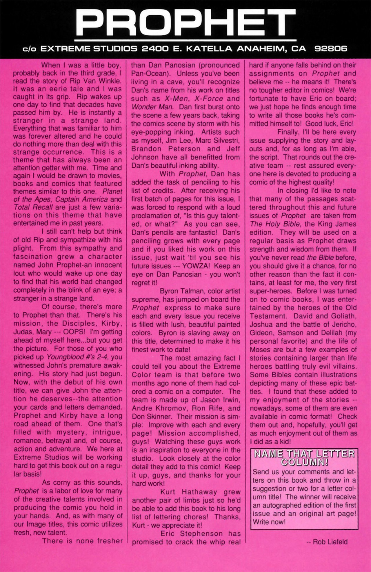 Read online Prophet (1993) comic -  Issue #1 - 26