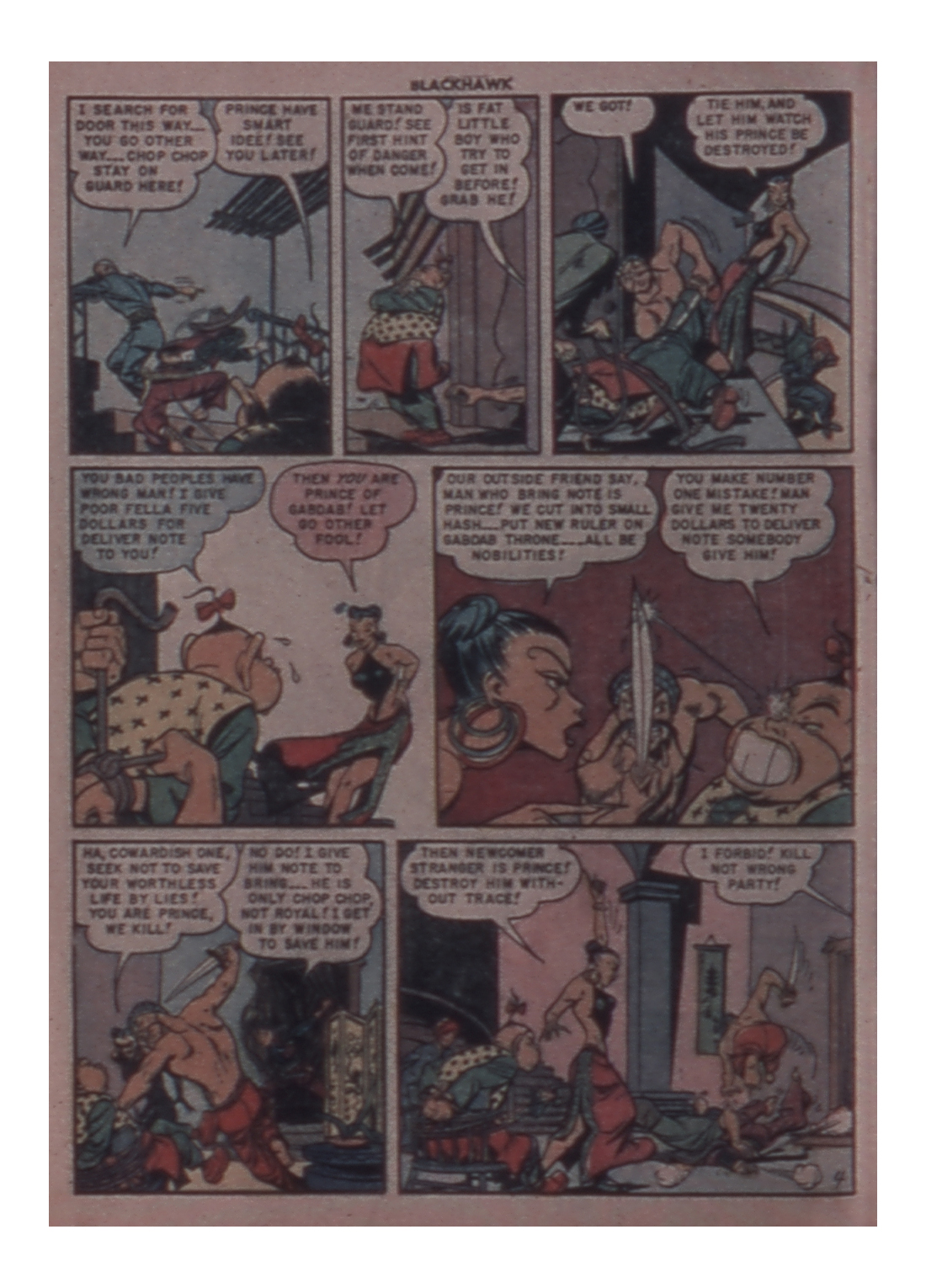 Read online Blackhawk (1957) comic -  Issue #31 - 16