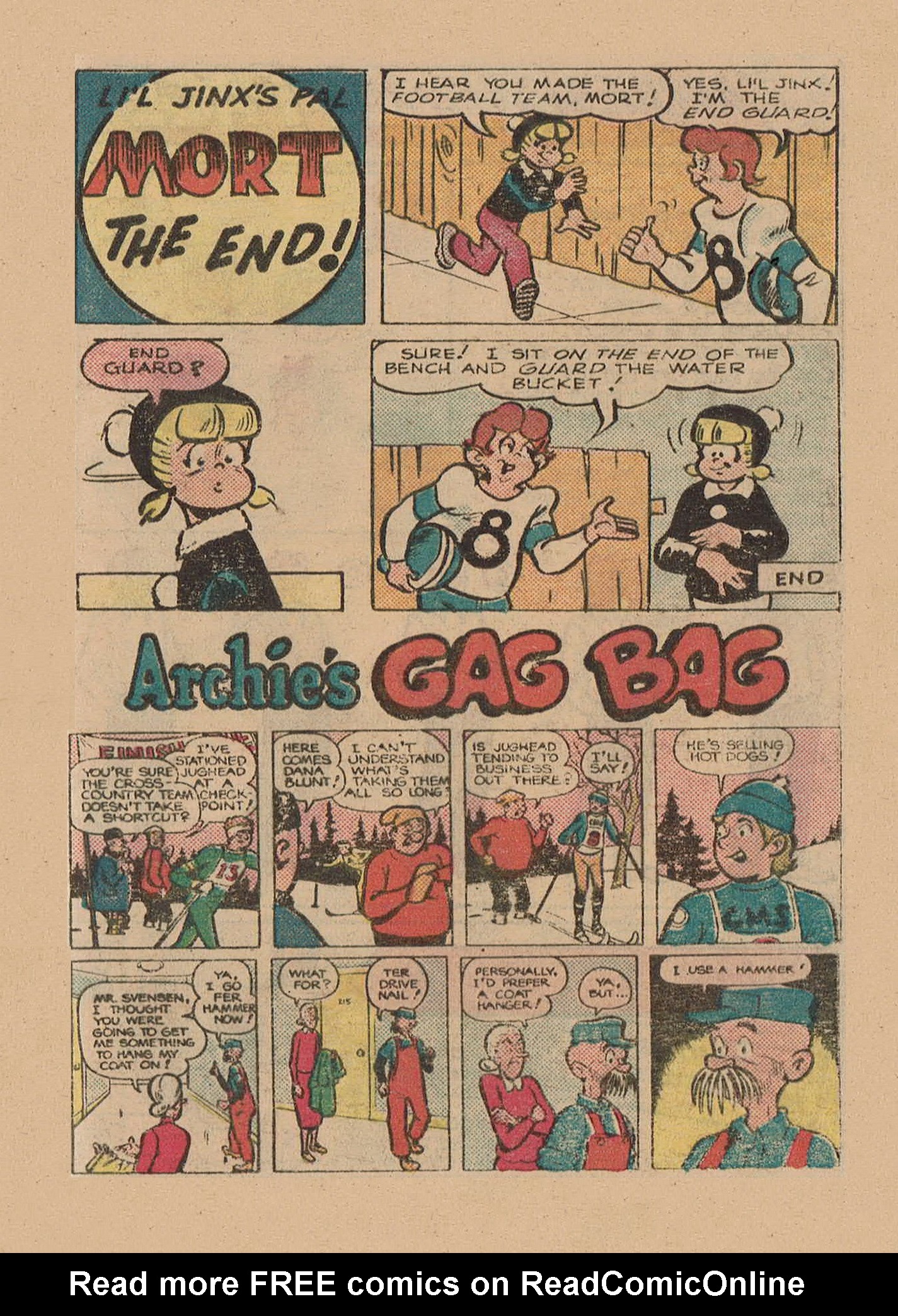 Read online Archie Digest Magazine comic -  Issue #71 - 73