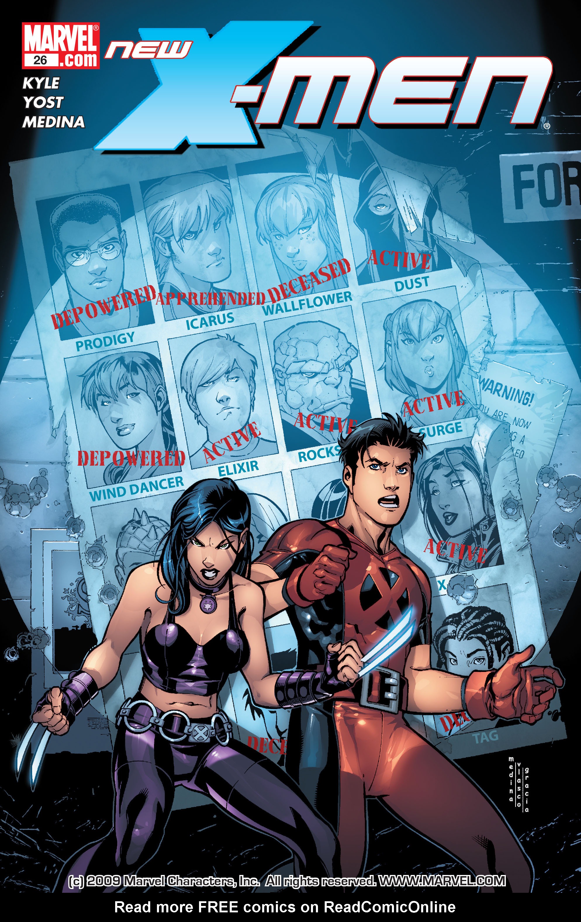 Read online New X-Men (2004) comic -  Issue #26 - 1