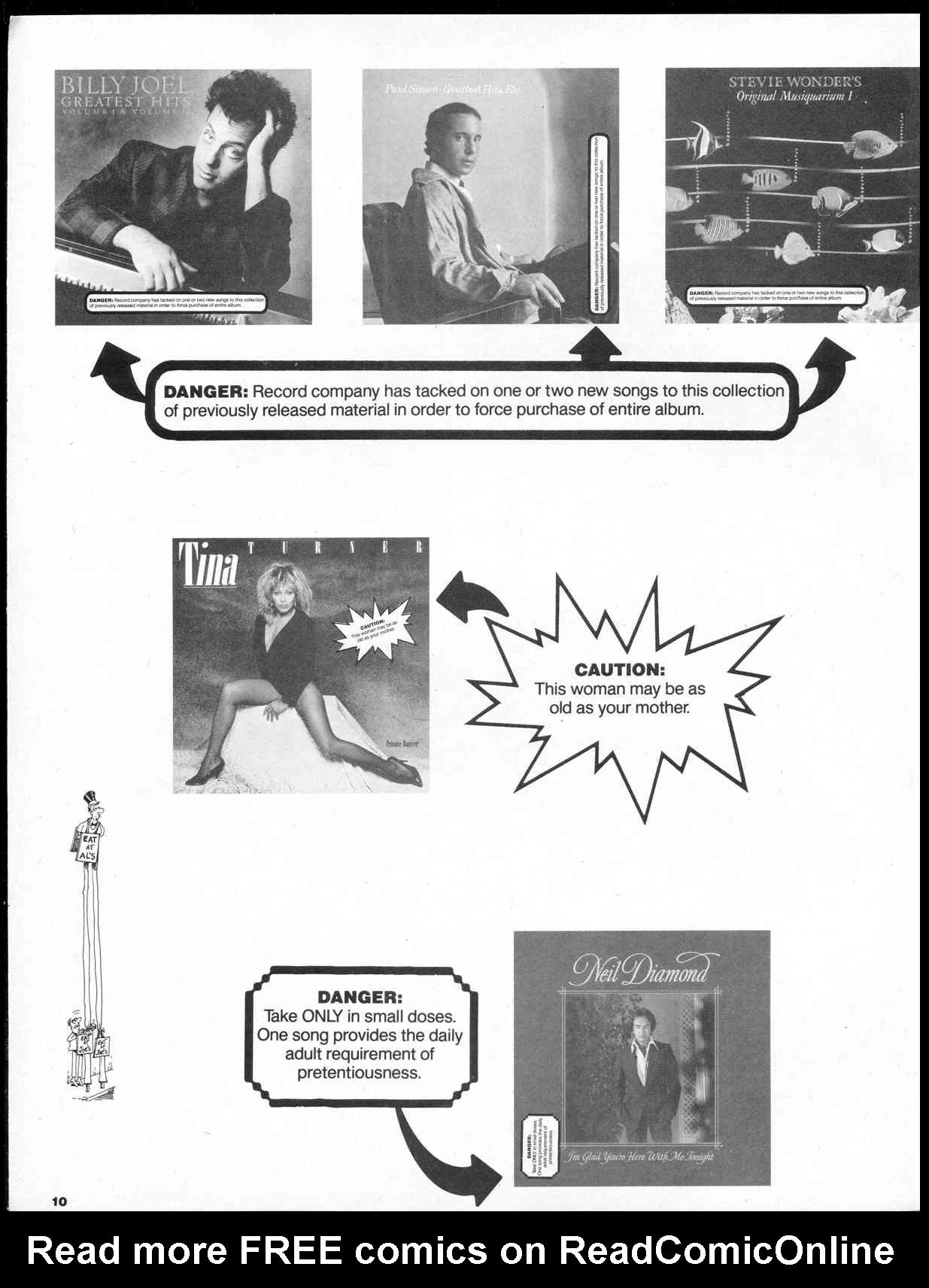 Read online MAD comic -  Issue #262 - 12