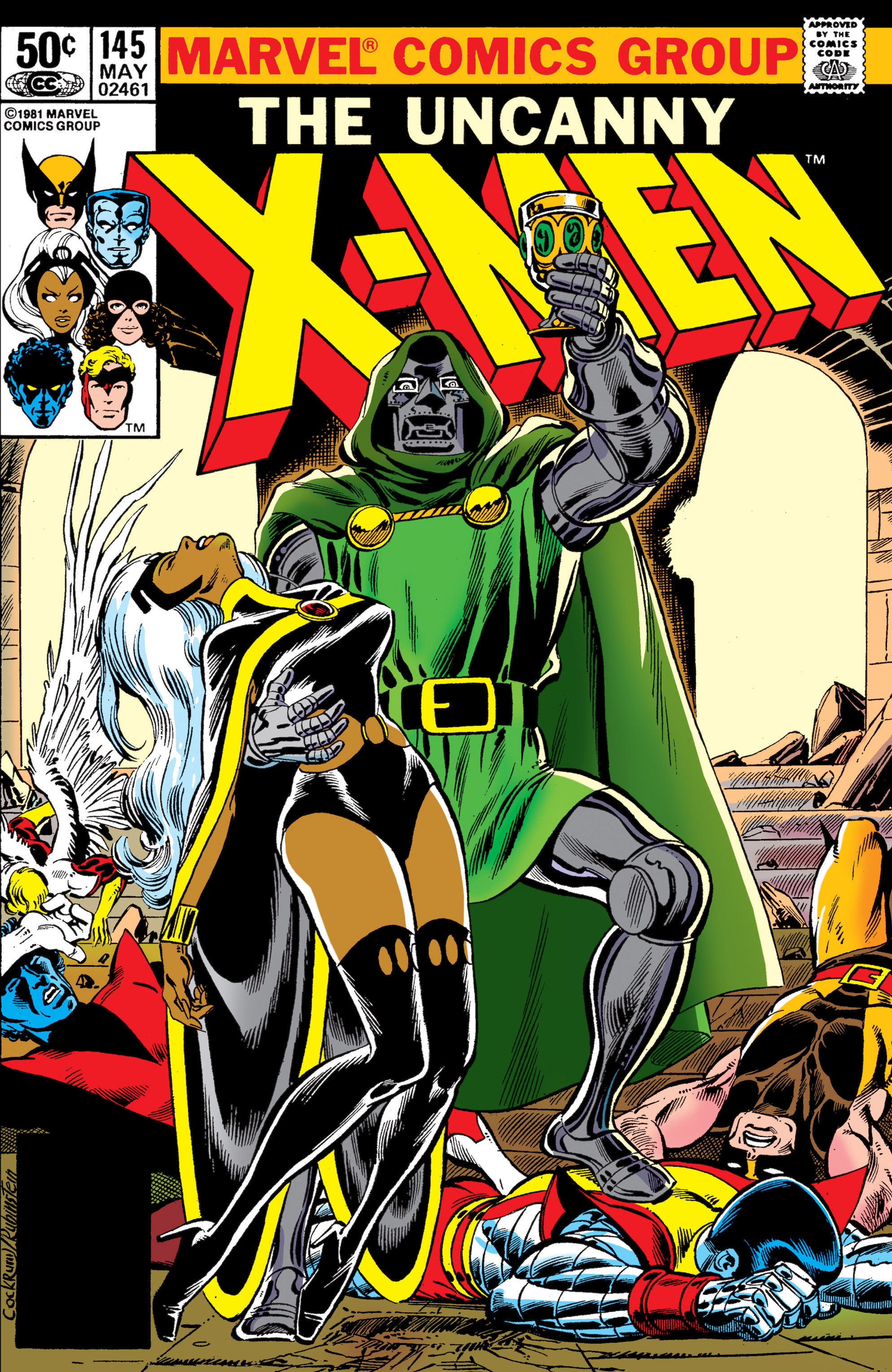 Read online Uncanny X-Men (1963) comic -  Issue #145 - 1