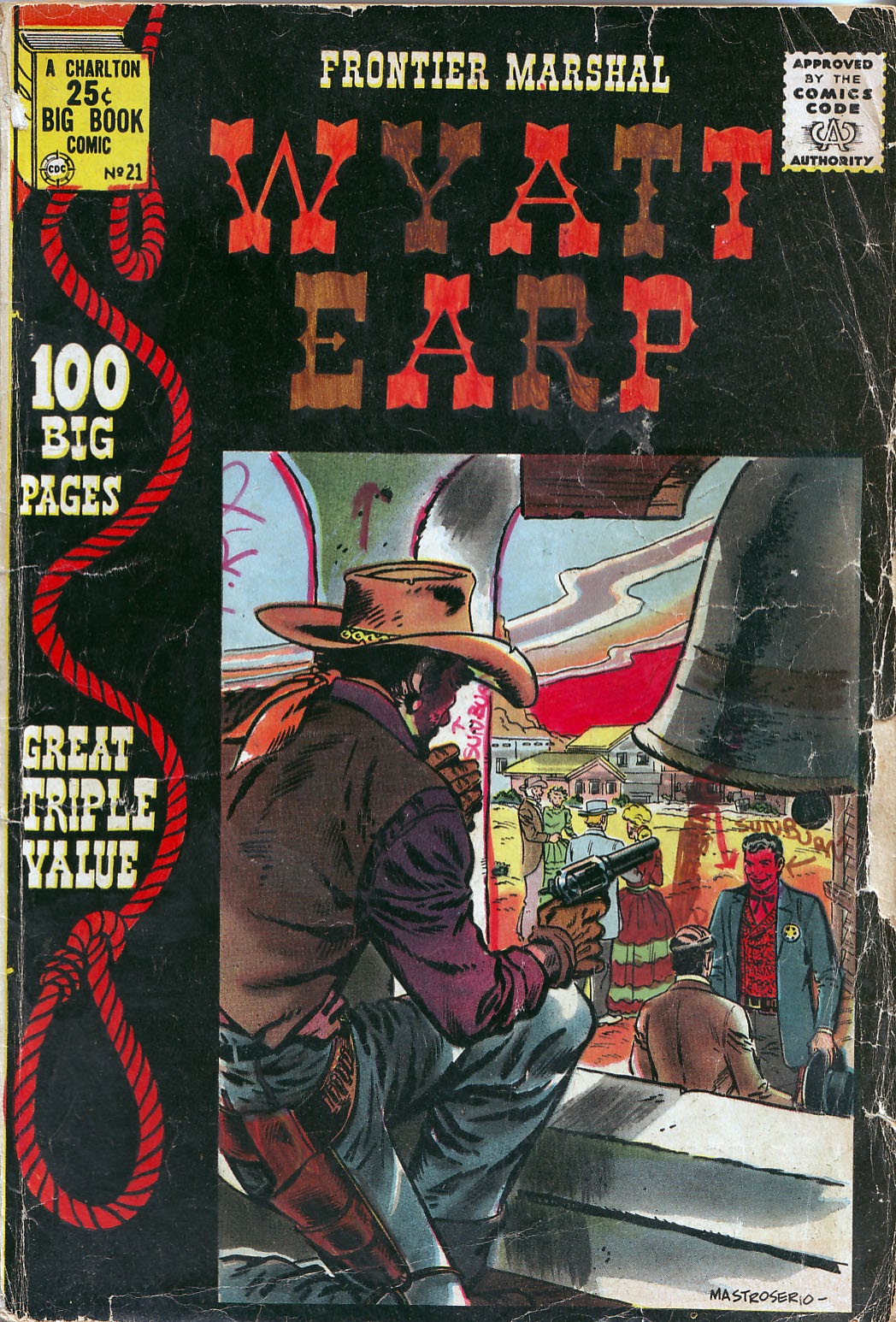 Read online Wyatt Earp Frontier Marshal comic -  Issue #21 - 2