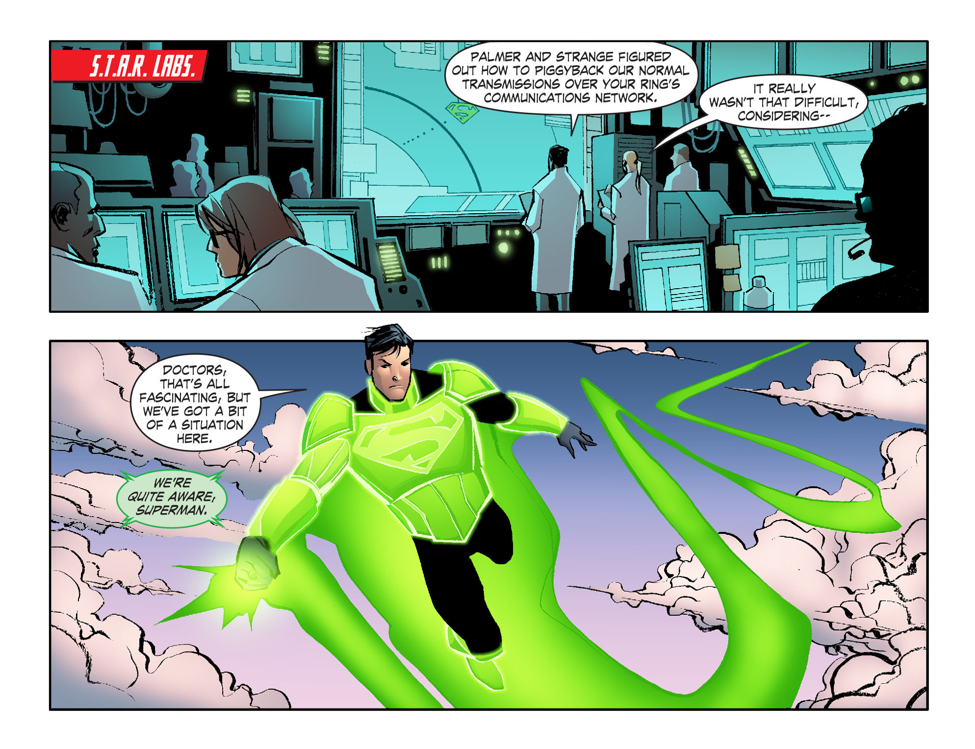 Read online Smallville: Lantern [I] comic -  Issue #8 - 13
