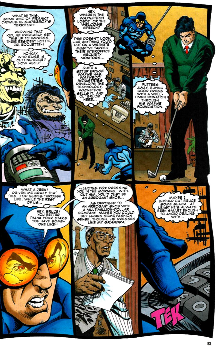 Read online Secret Files & Origins Guide to the DC Universe 2000 comic -  Issue #1 - 70