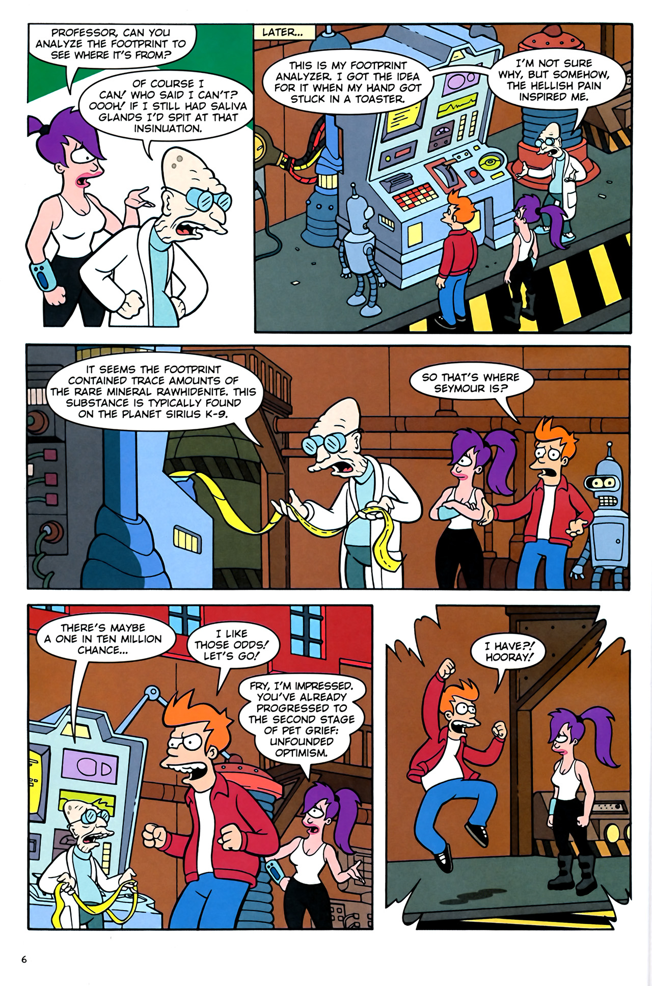 Read online Futurama Comics comic -  Issue #42 - 6