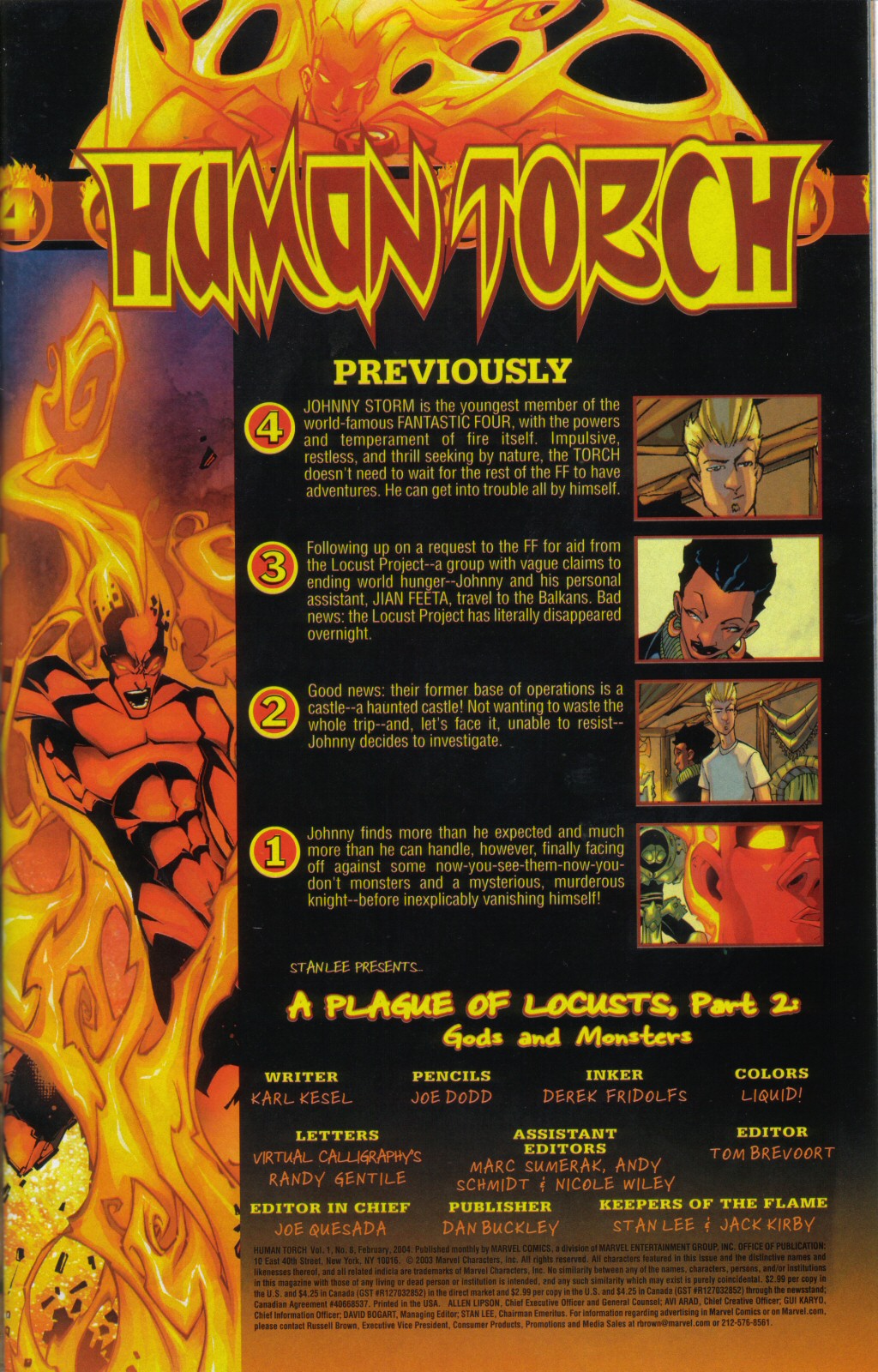 Read online Human Torch comic -  Issue #8 - 2