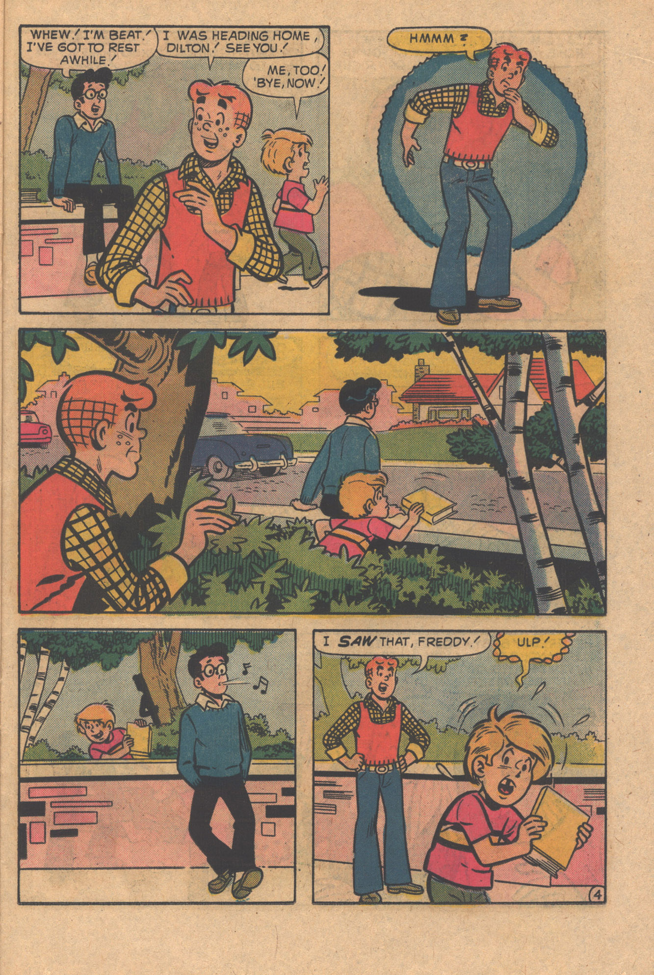 Read online Archie at Riverdale High (1972) comic -  Issue #18 - 22