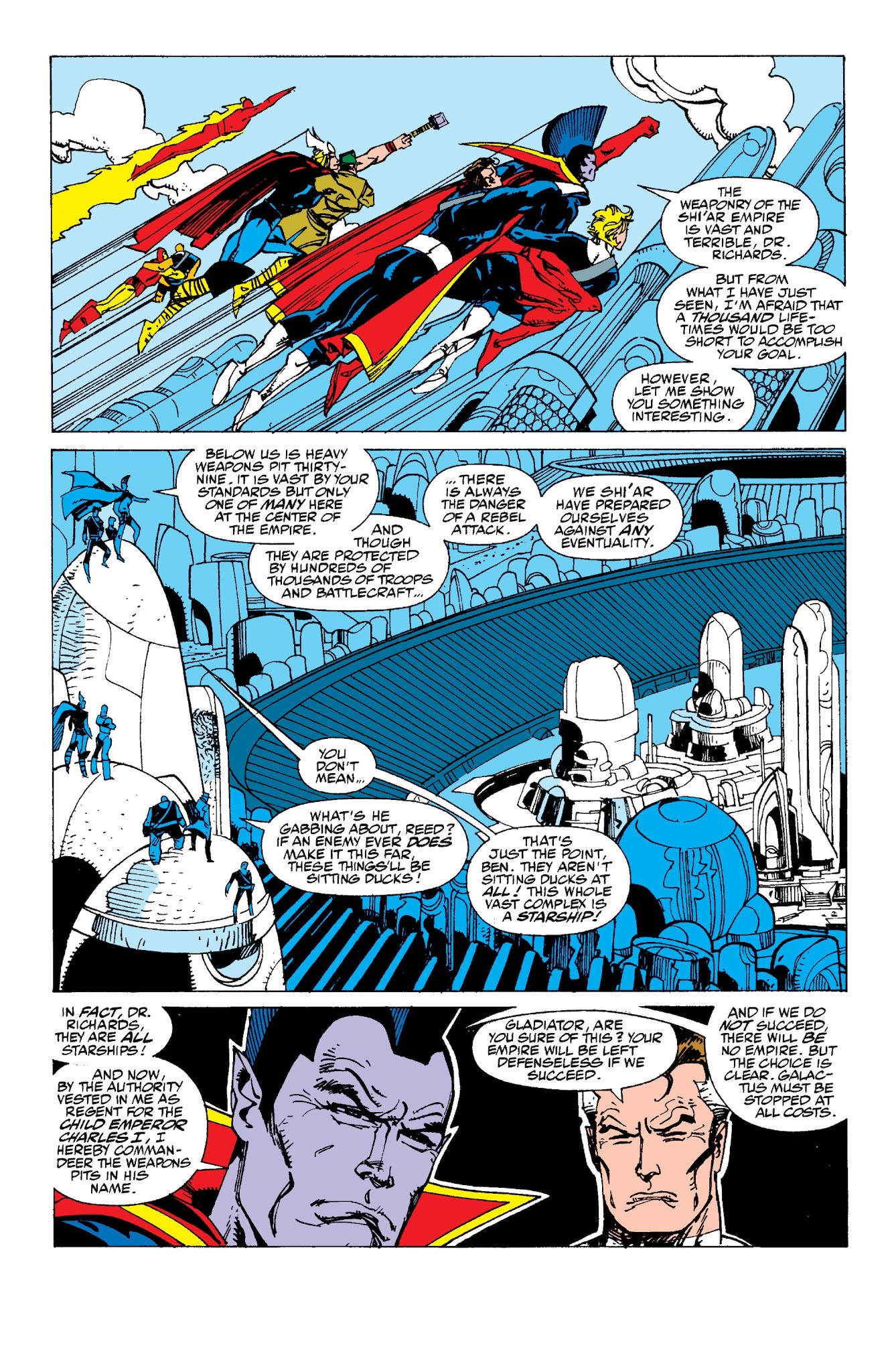 Read online Fantastic Four Visionaries: Walter Simonson comic -  Issue # TPB 1 (Part 2) - 34