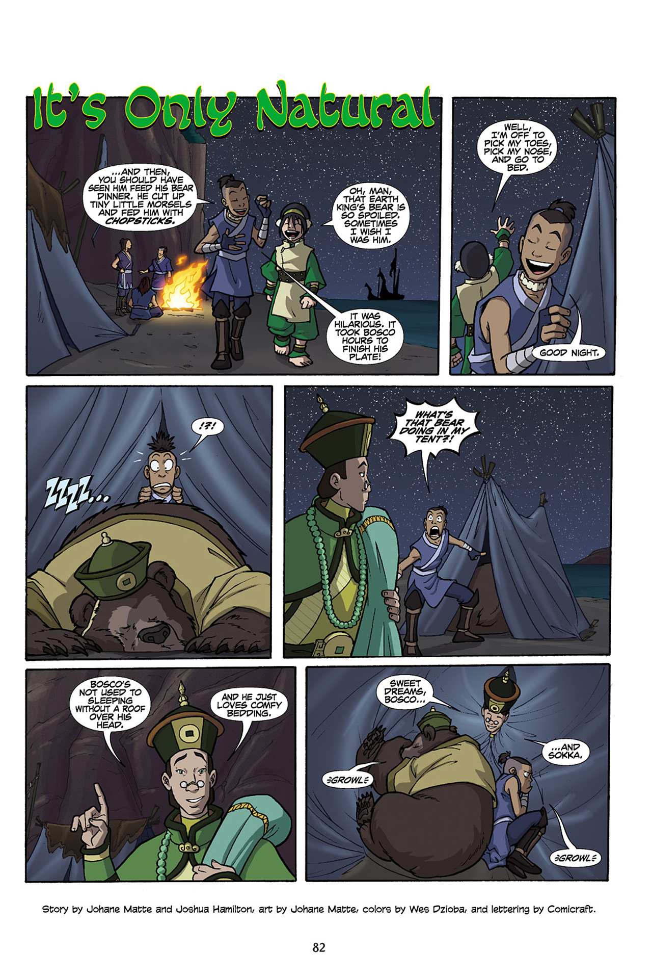 Read online Nickelodeon Avatar: The Last Airbender - The Lost Adventures comic -  Issue # Full - 83