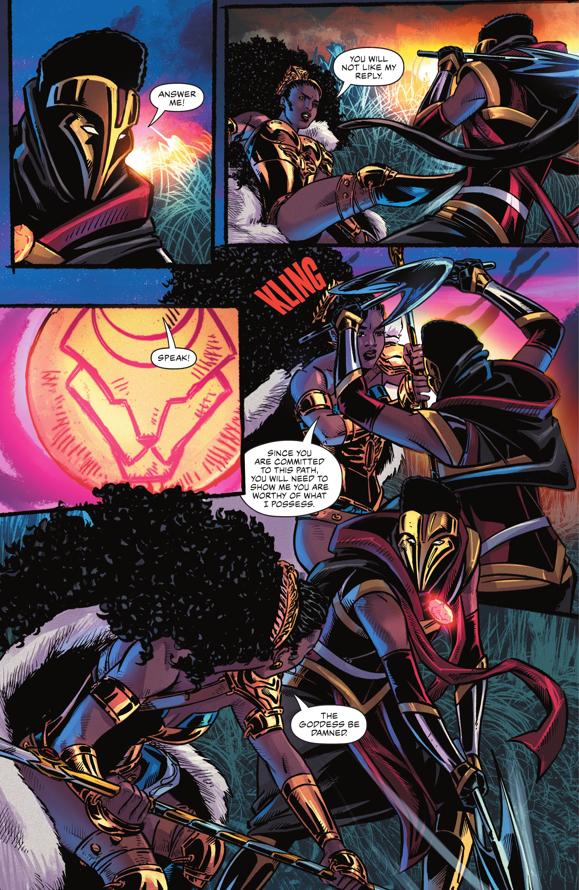 Read online Nubia: Queen of the Amazons comic -  Issue #4 - 19