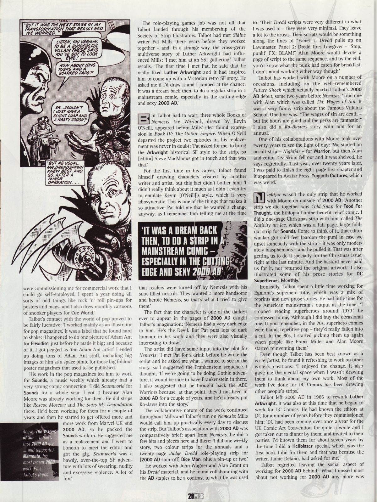 Read online Judge Dredd Megazine (Vol. 5) comic -  Issue #232 - 28