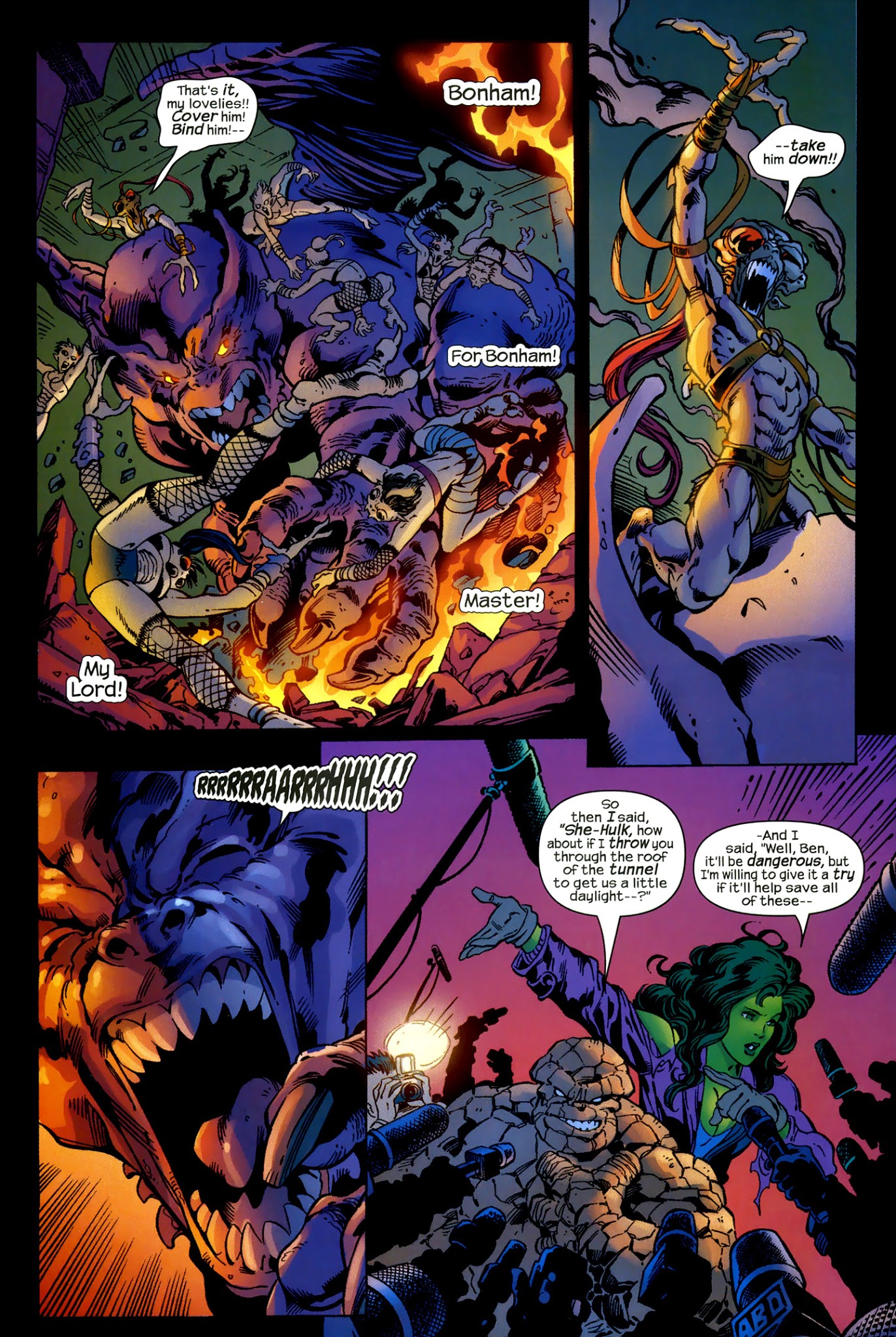 Read online Thing & She-Hulk: The Long Night comic -  Issue # Full - 45