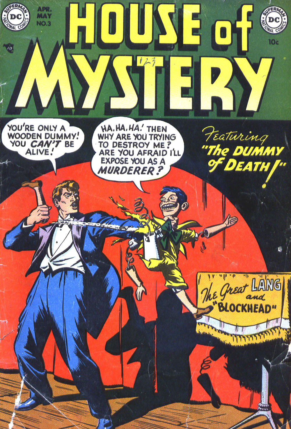Read online House of Mystery (1951) comic -  Issue #3 - 1