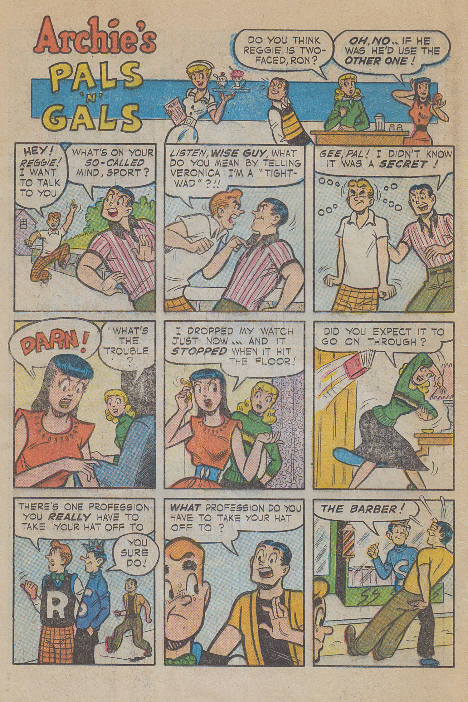 Read online Archie's Joke Book Magazine comic -  Issue #18 - 24