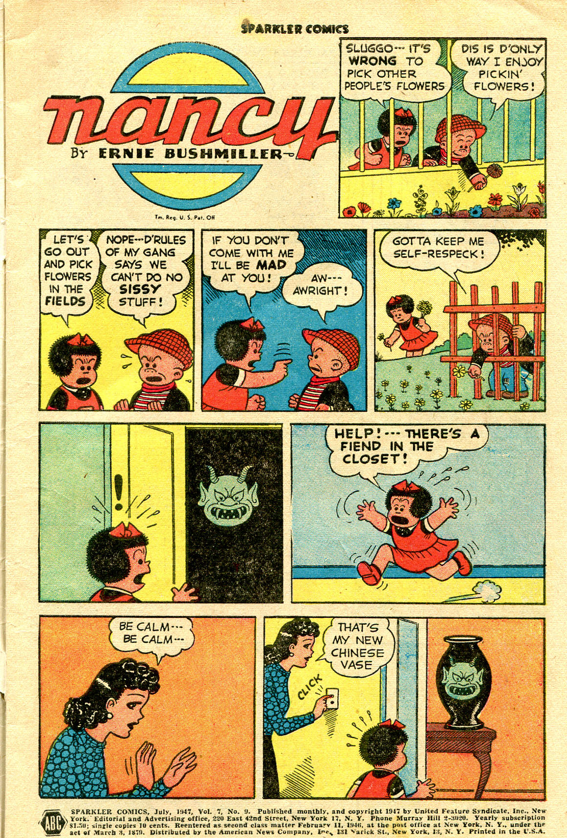 Read online Sparkler Comics comic -  Issue #69 - 3