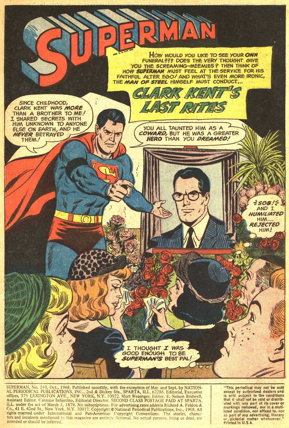 Read online Superman (1939) comic -  Issue #210 - 2