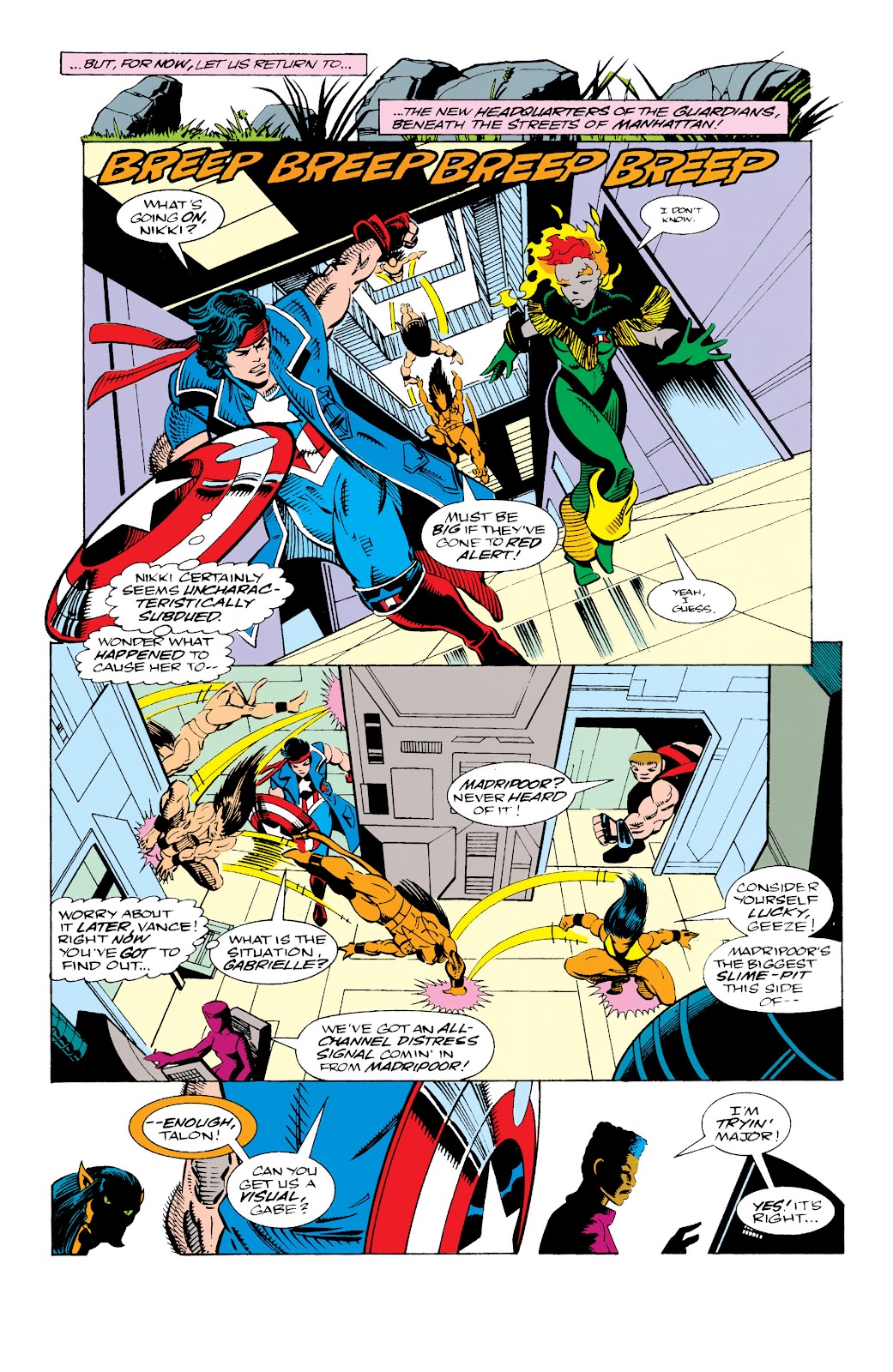 Guardians of the Galaxy (1990) issue TPB Guardians of the Galaxy by Jim Valentino 3 (Part 1) - Page 18