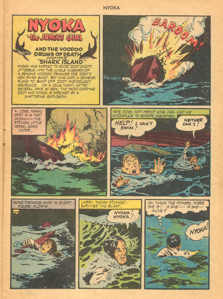 Read online Nyoka the Jungle Girl (1945) comic -  Issue #2 - 11
