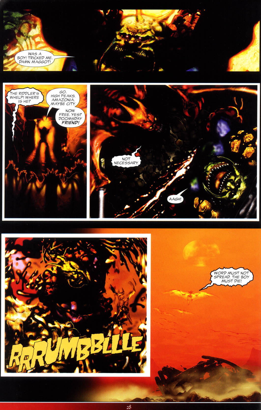 Read online JLA: Riddle of the Beast comic -  Issue # Full - 28