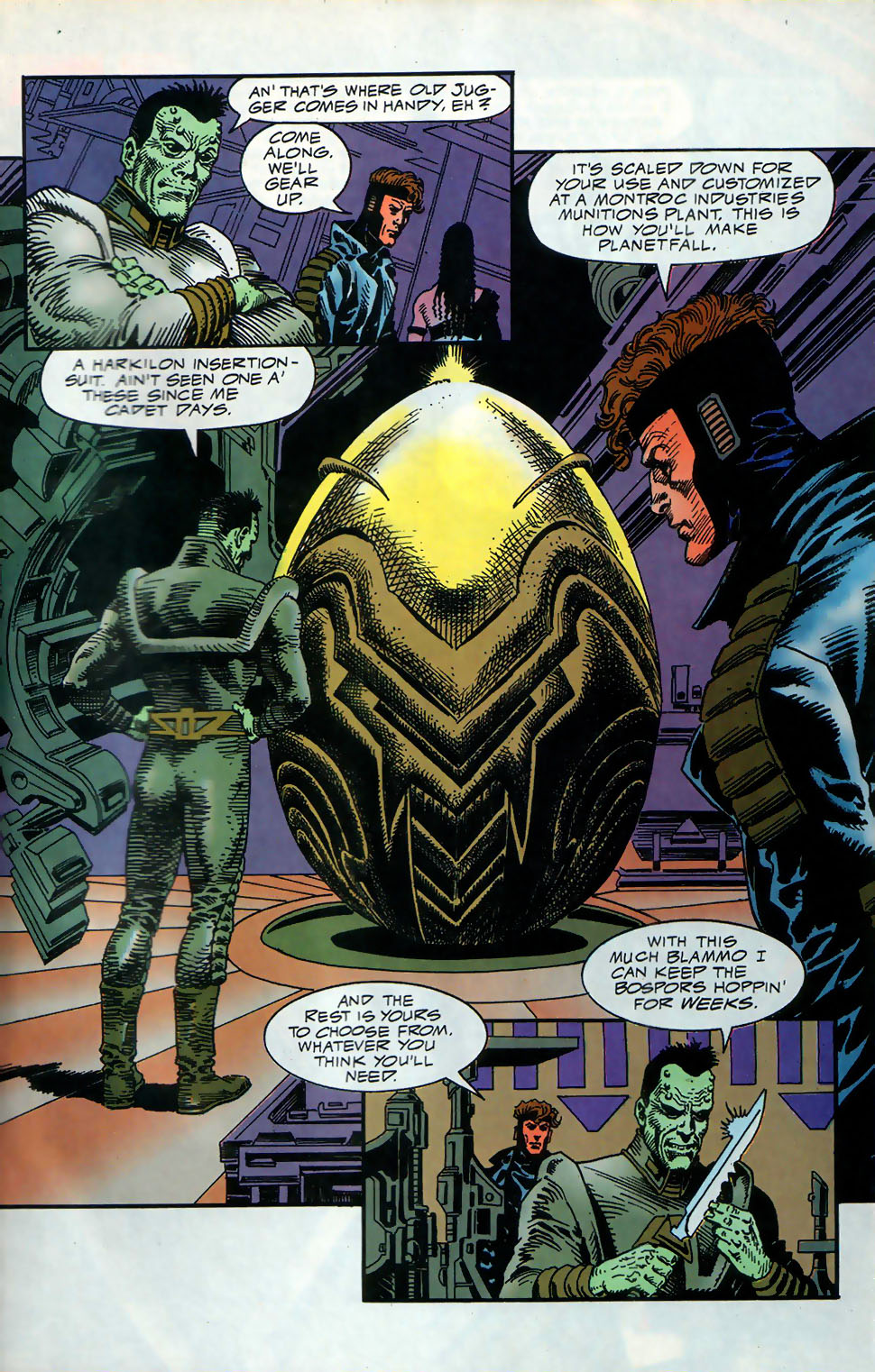Read online Alien Legion: Binary Deep comic -  Issue # Full - 27