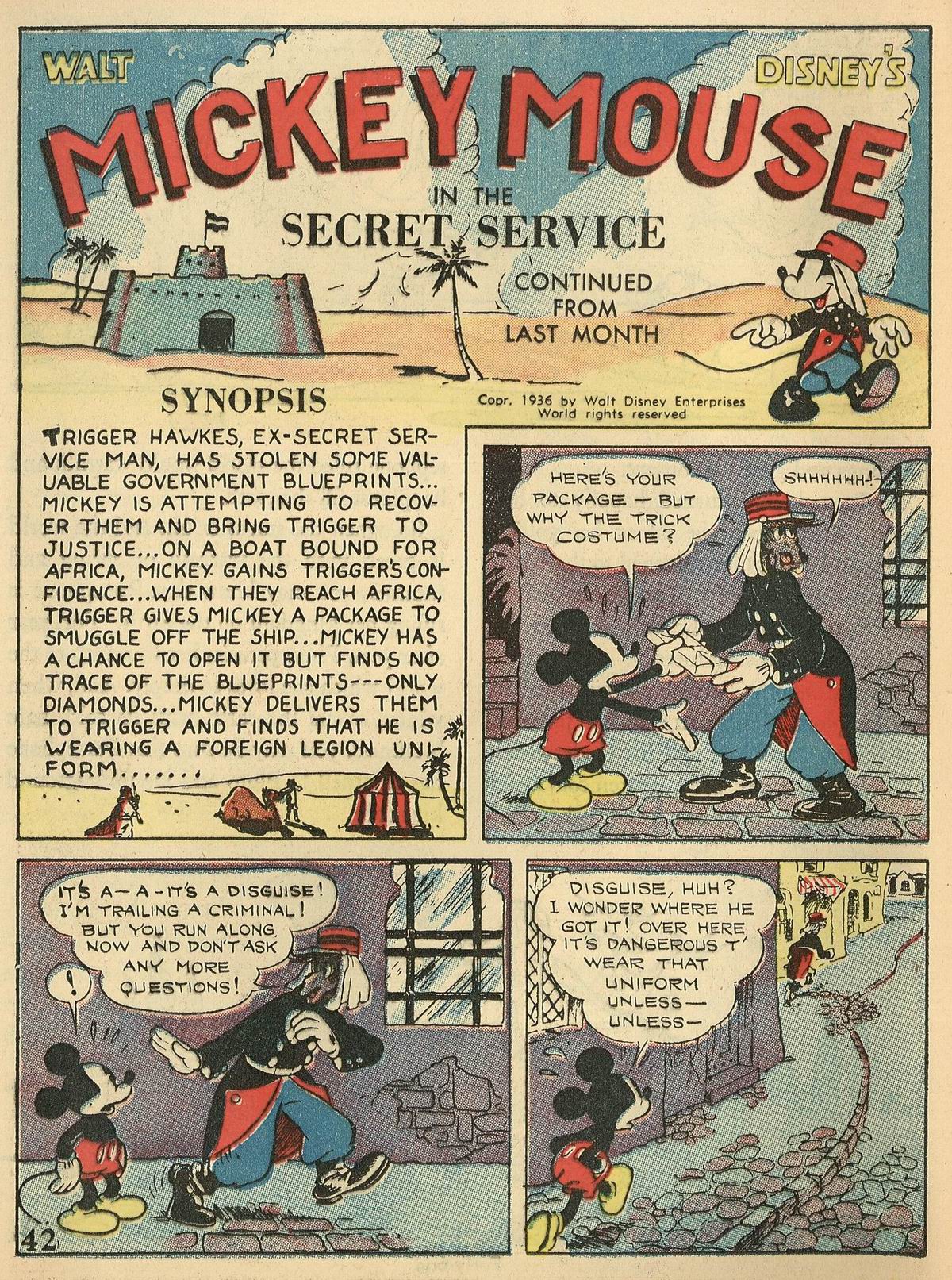 Read online Walt Disney's Comics and Stories comic -  Issue #8 - 44
