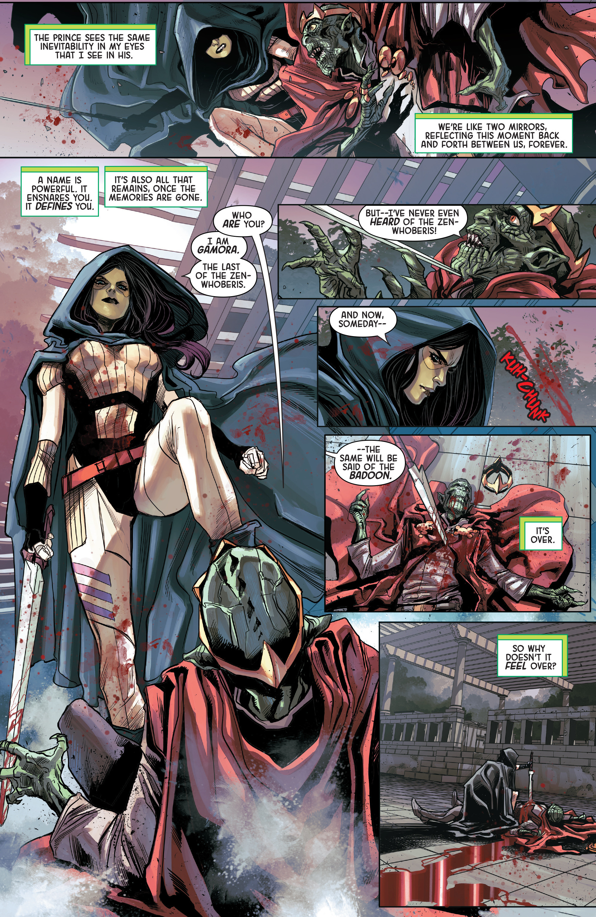 Read online Gamora comic -  Issue #1 - 7