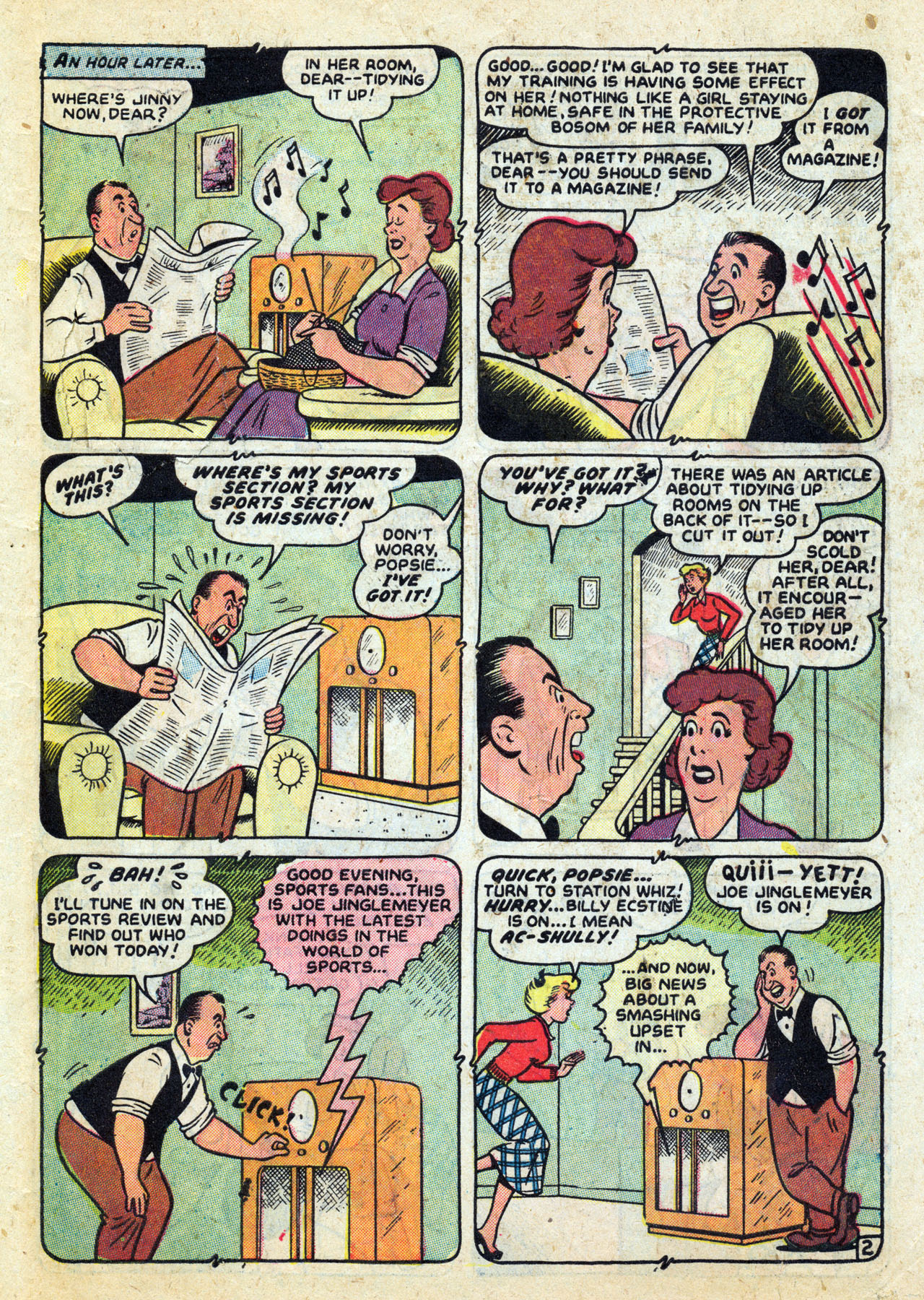 Read online Willie Comics (1950) comic -  Issue #23 - 39