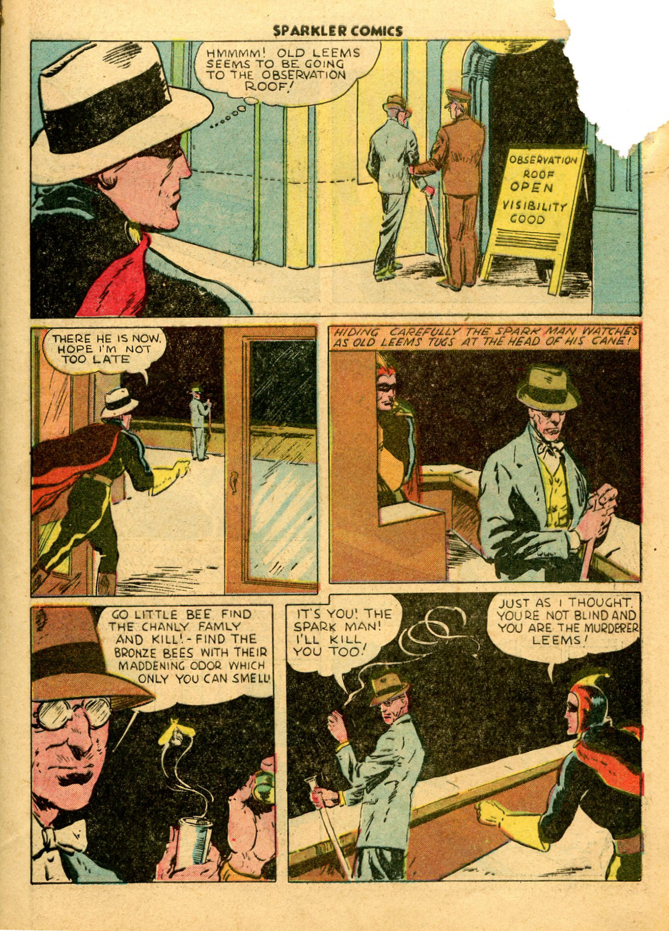 Read online Sparkler Comics comic -  Issue #6 - 10