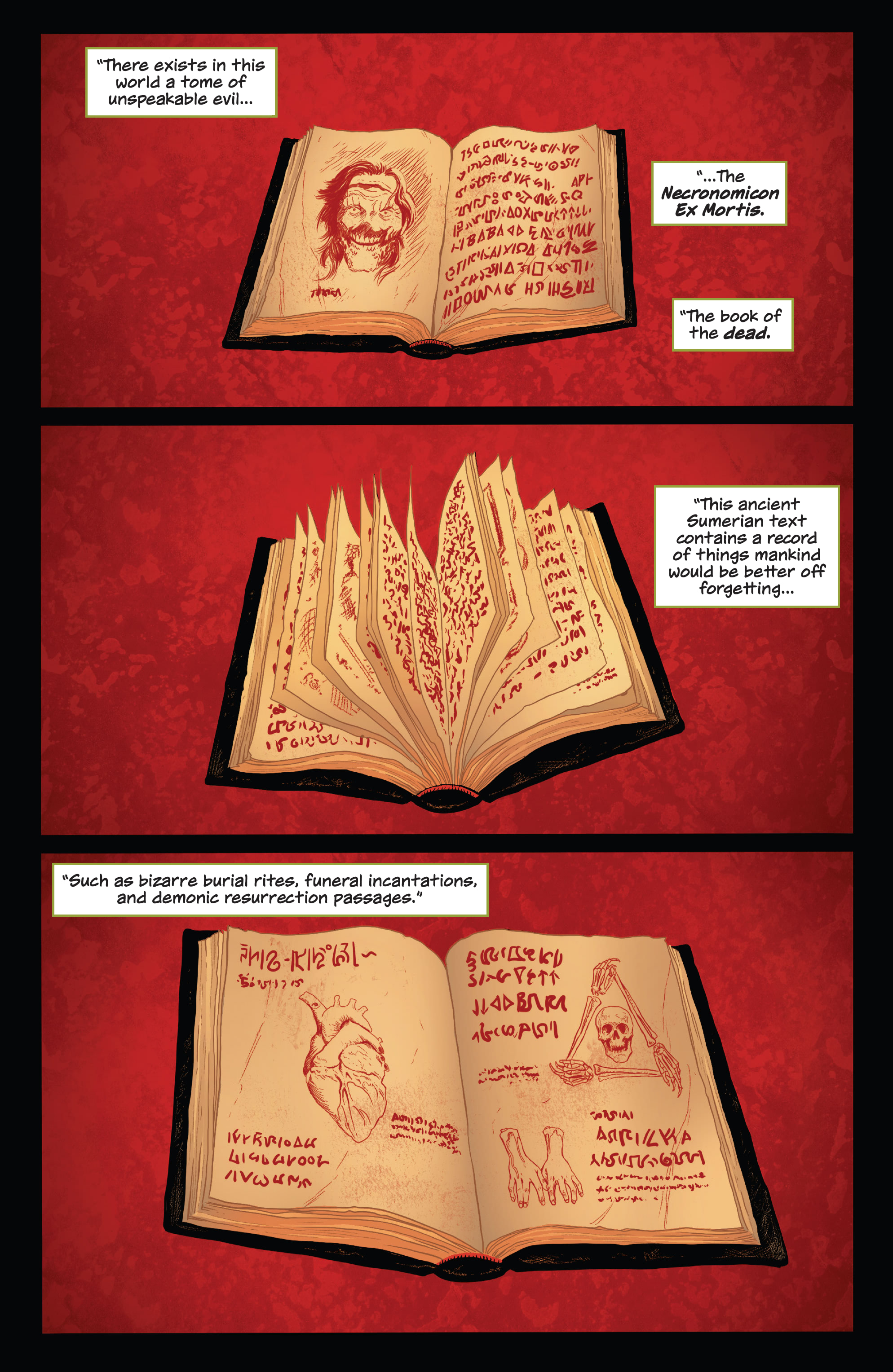 Read online Army of Darkness Vs. Reanimator: Necronomicon Rising comic -  Issue #1 - 12