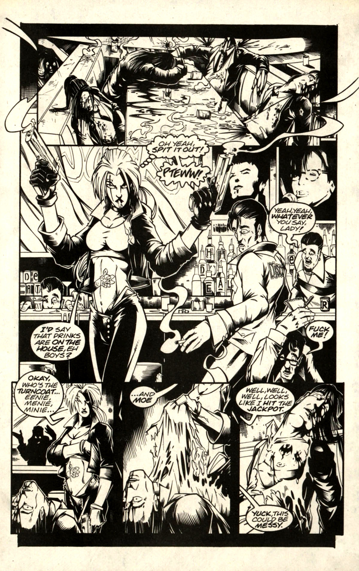 Read online Razor: Uncut comic -  Issue #47 - 15